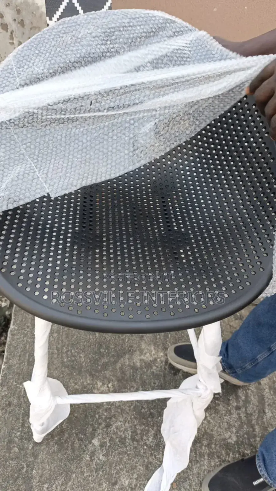 Moulded Plastic Bar Stool