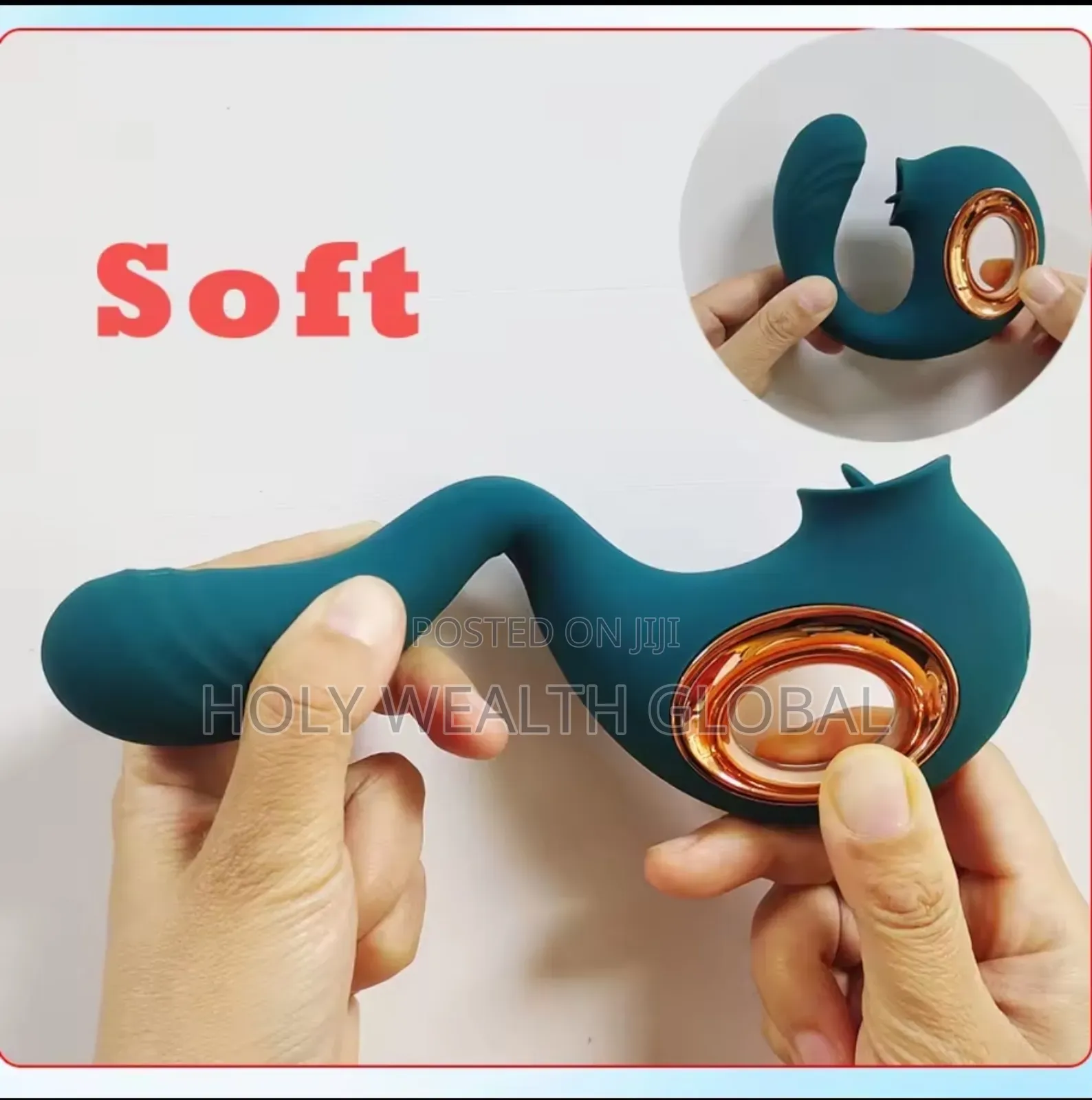 Premium Gspot Clitoral Vibrator Smooth Massage