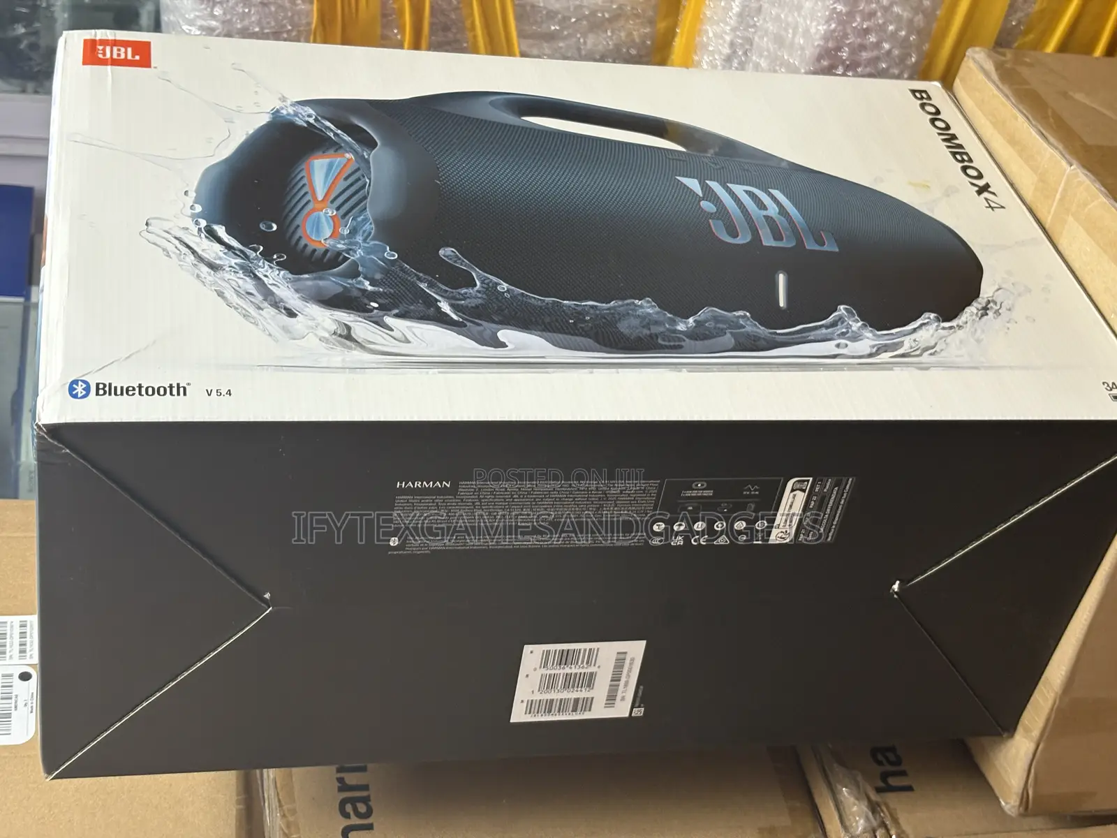 Boombox 4 JBL Speaker Available