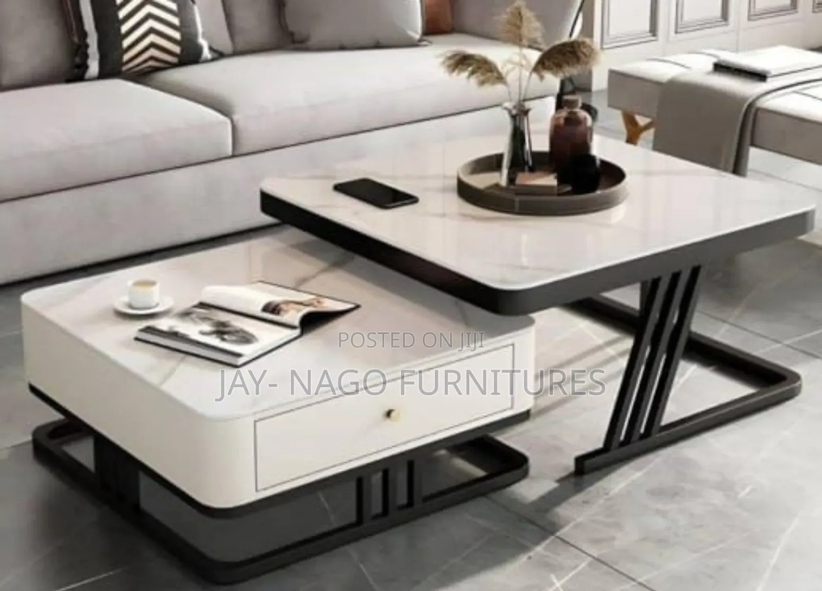 Executive Marble Center Table
