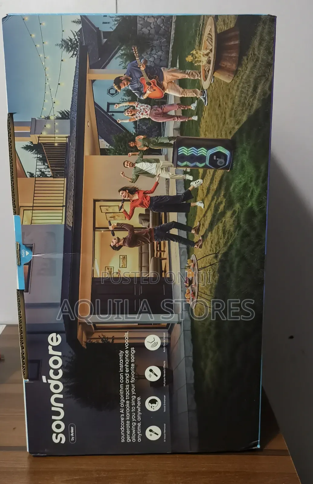 Soundcore Rave 3s Ai Karaoke Party Speaker.