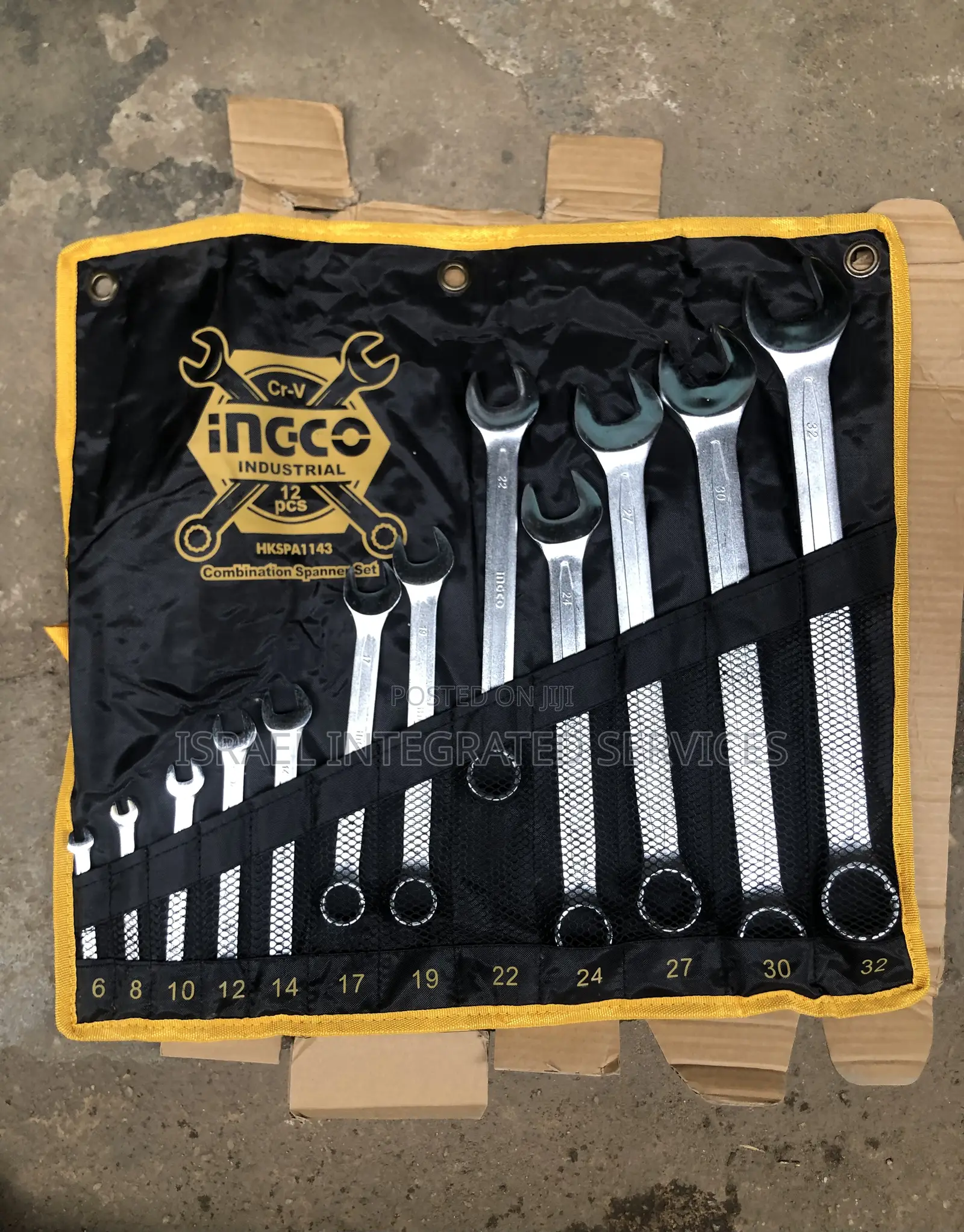 6 to 32 Combination Spanner Set Ingco
