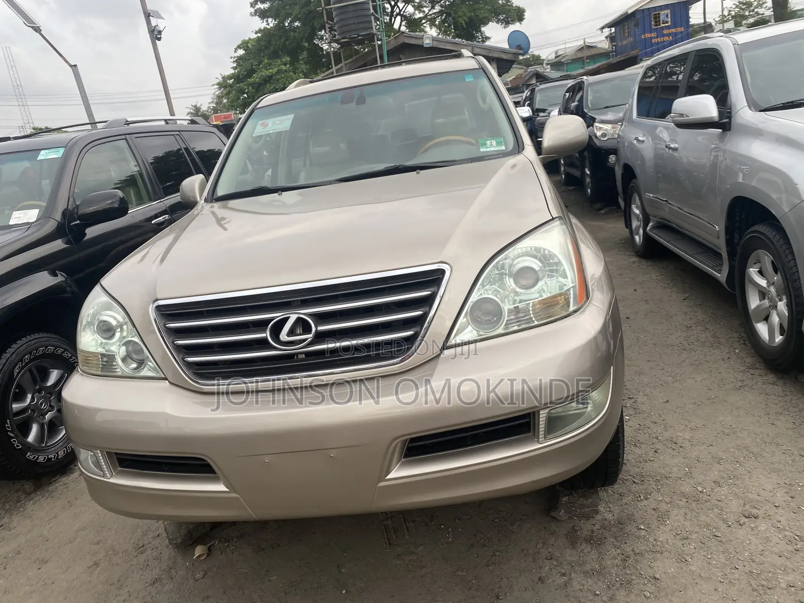 Lexus GX 470 2007 Gold