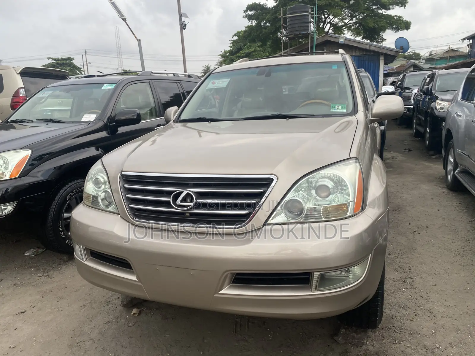 Lexus GX 470 2007 Gold