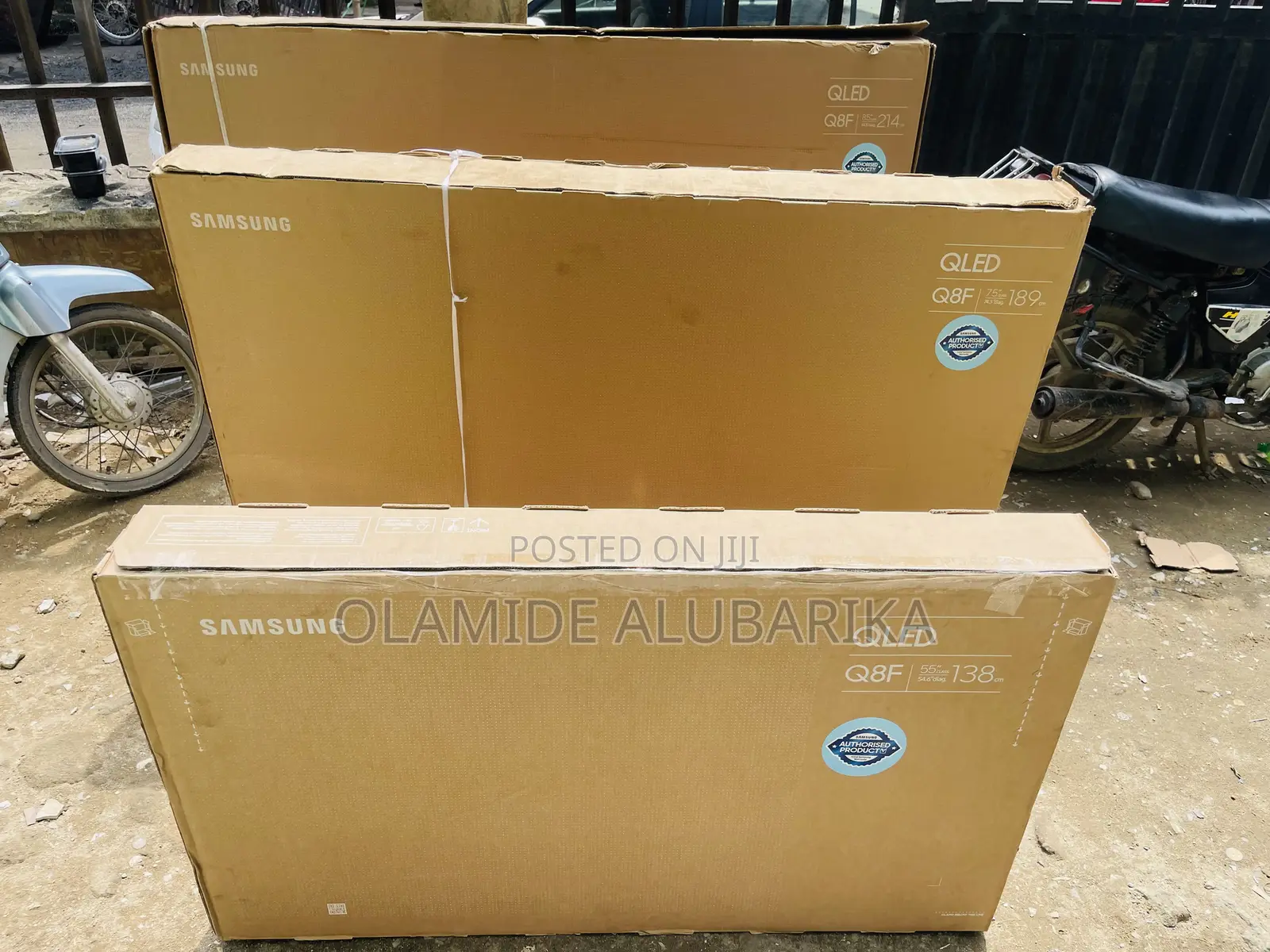 Samsung Qled 75” Q8f Quantum Dot Processor HDR Smart Tv 2025 Model