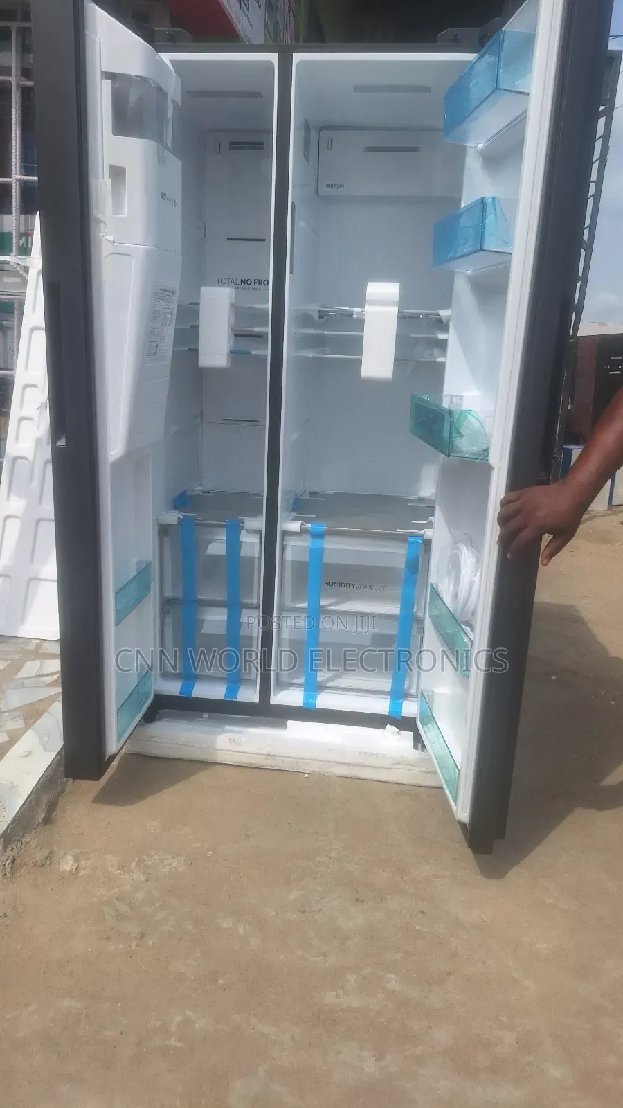 New Haier Side By Side Inverter Fridge With Ice Dispenser 10year