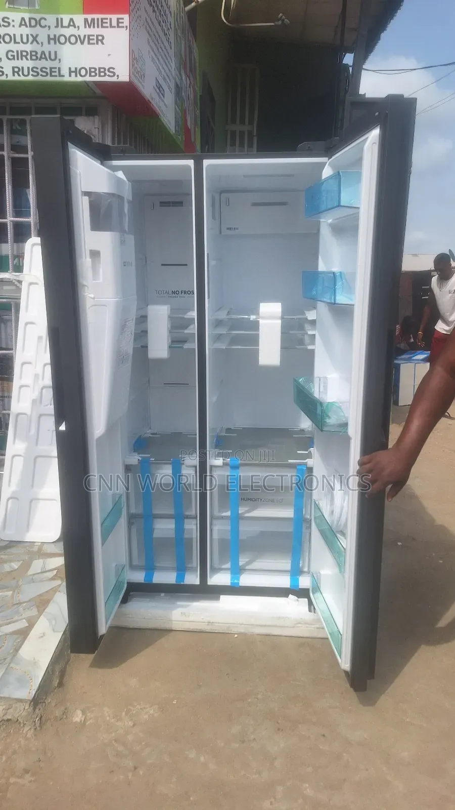 New Haier Side By Side Inverter Fridge With Ice Dispenser 10year