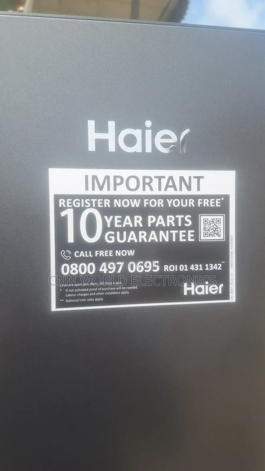 New Haier Side By Side Inverter Fridge With Ice Dispenser 10year