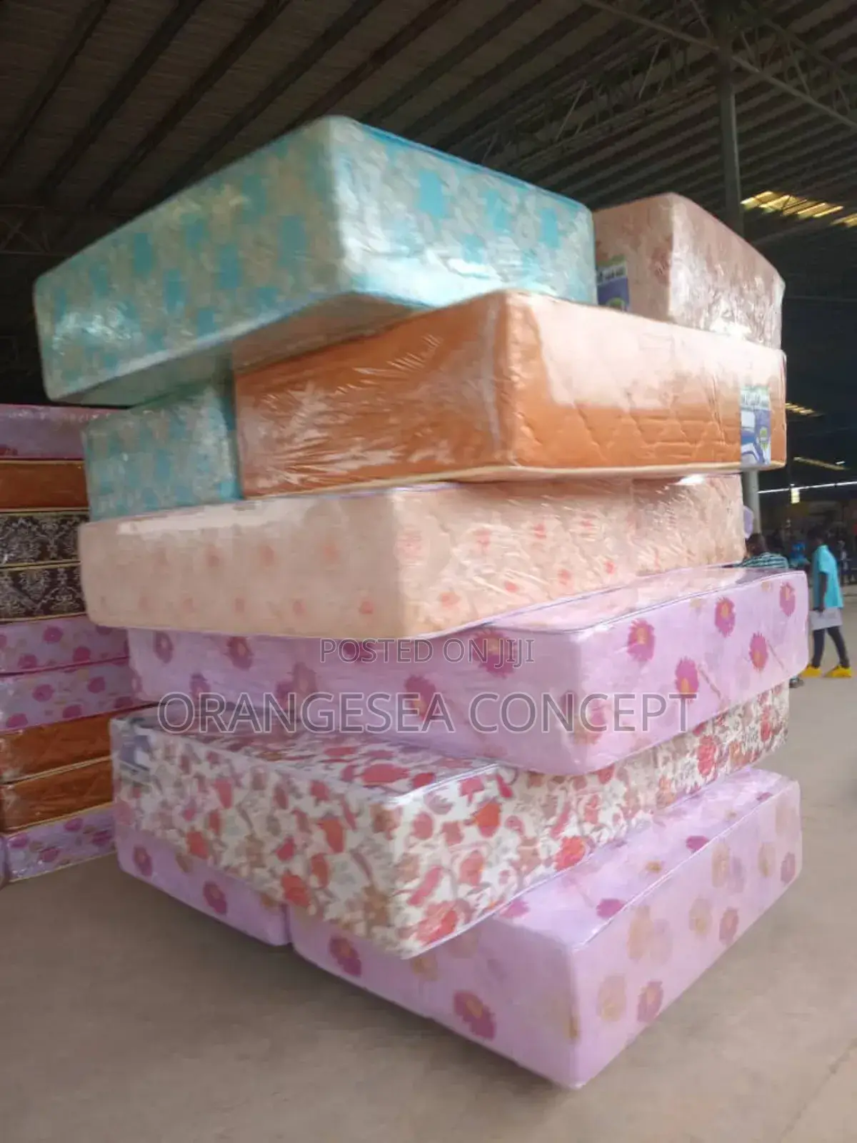 7x6x10 Semi Orthopaedic Mattress (Payment on Delivery Within Lagos)