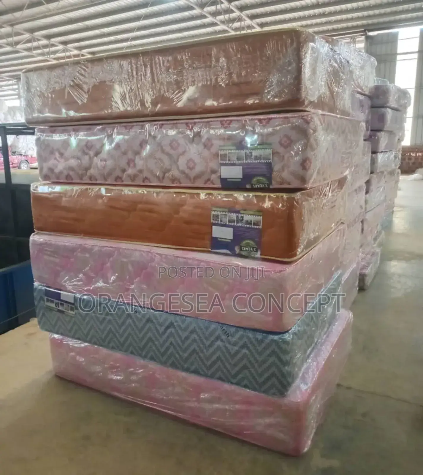 7x6x10 Semi Orthopaedic Mattress (Payment on Delivery Within Lagos)