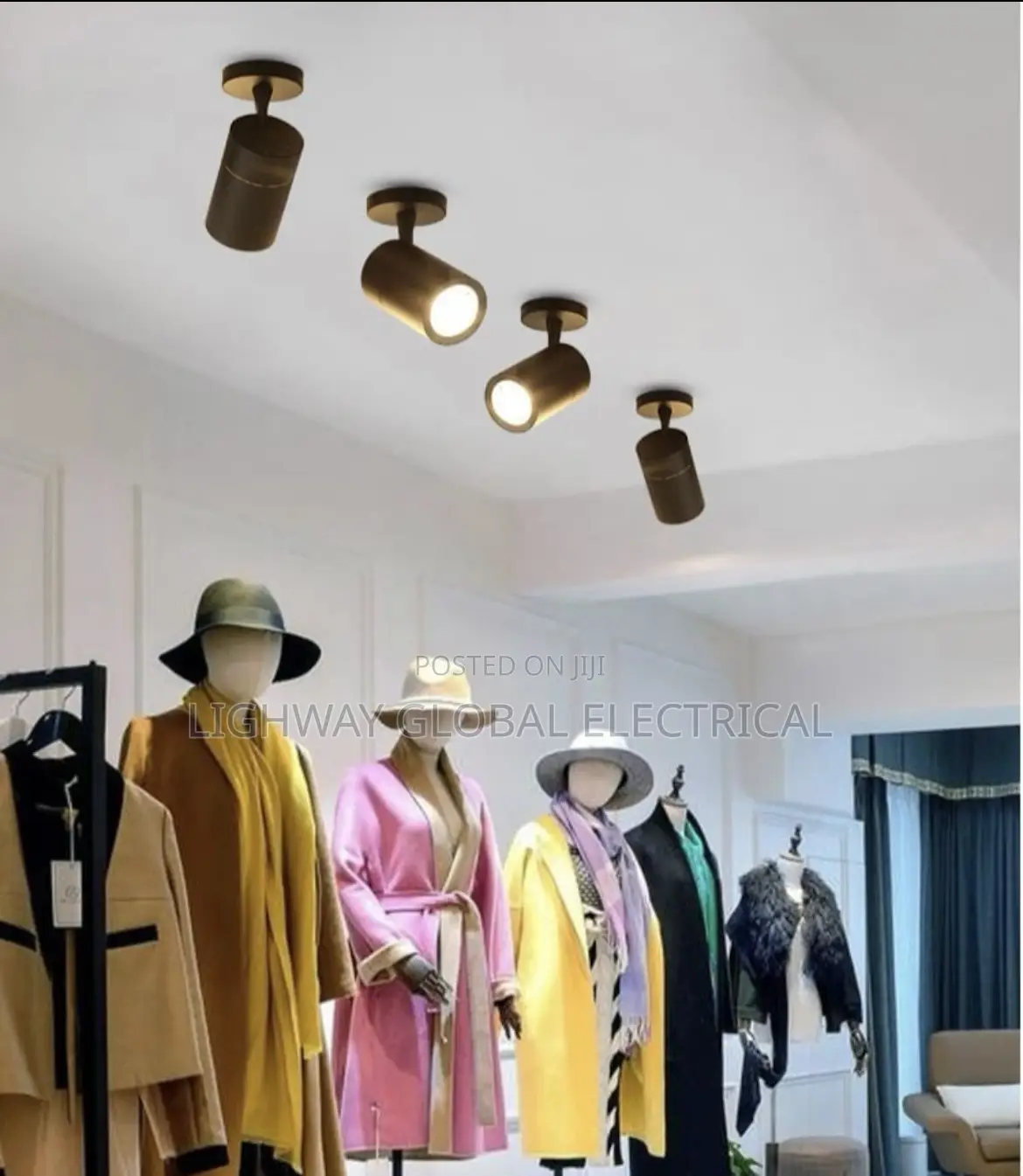 Sngle 360 Degree Rotatable Track Light