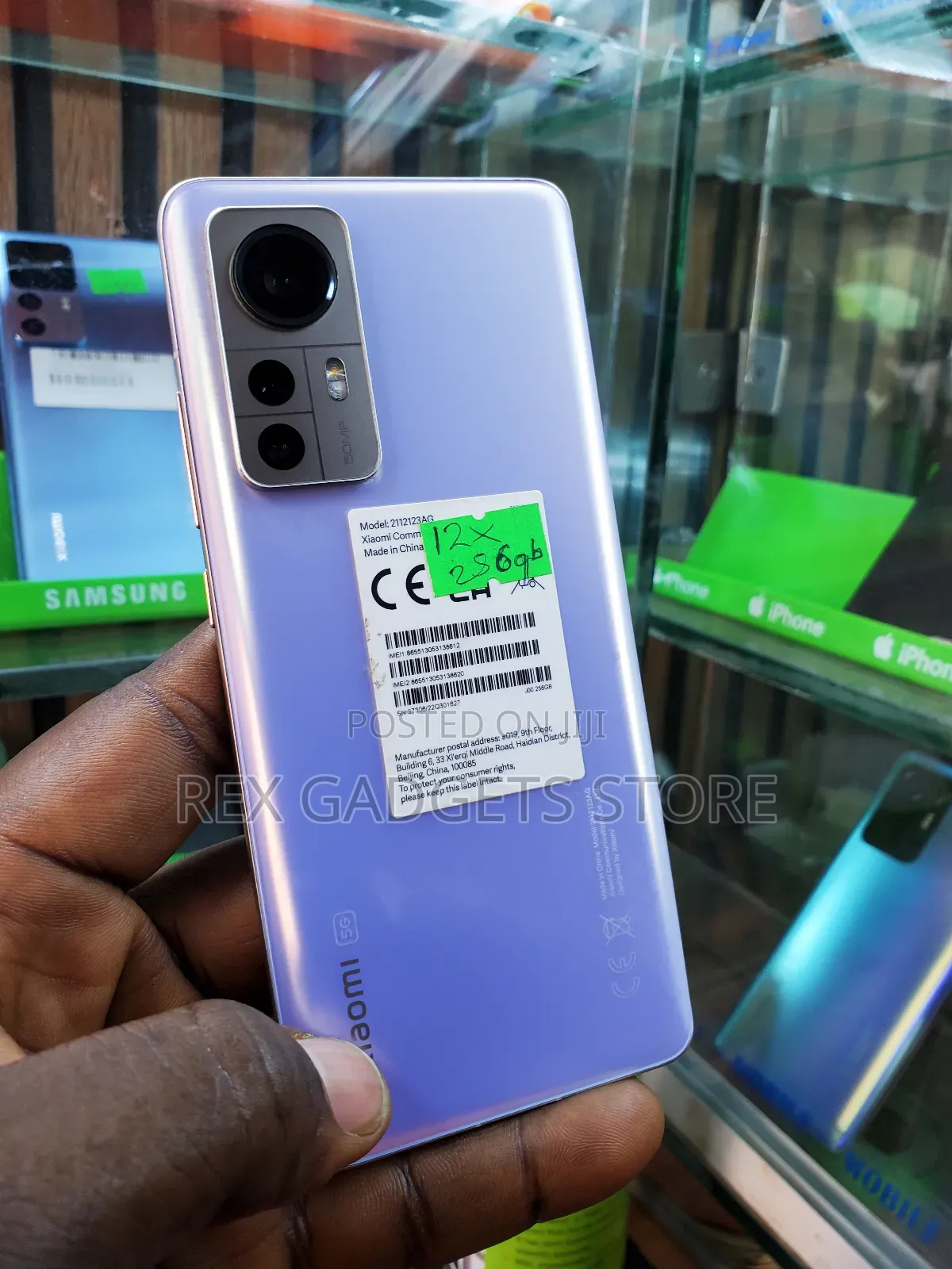 Xiaomi 12X 256 GB Purple