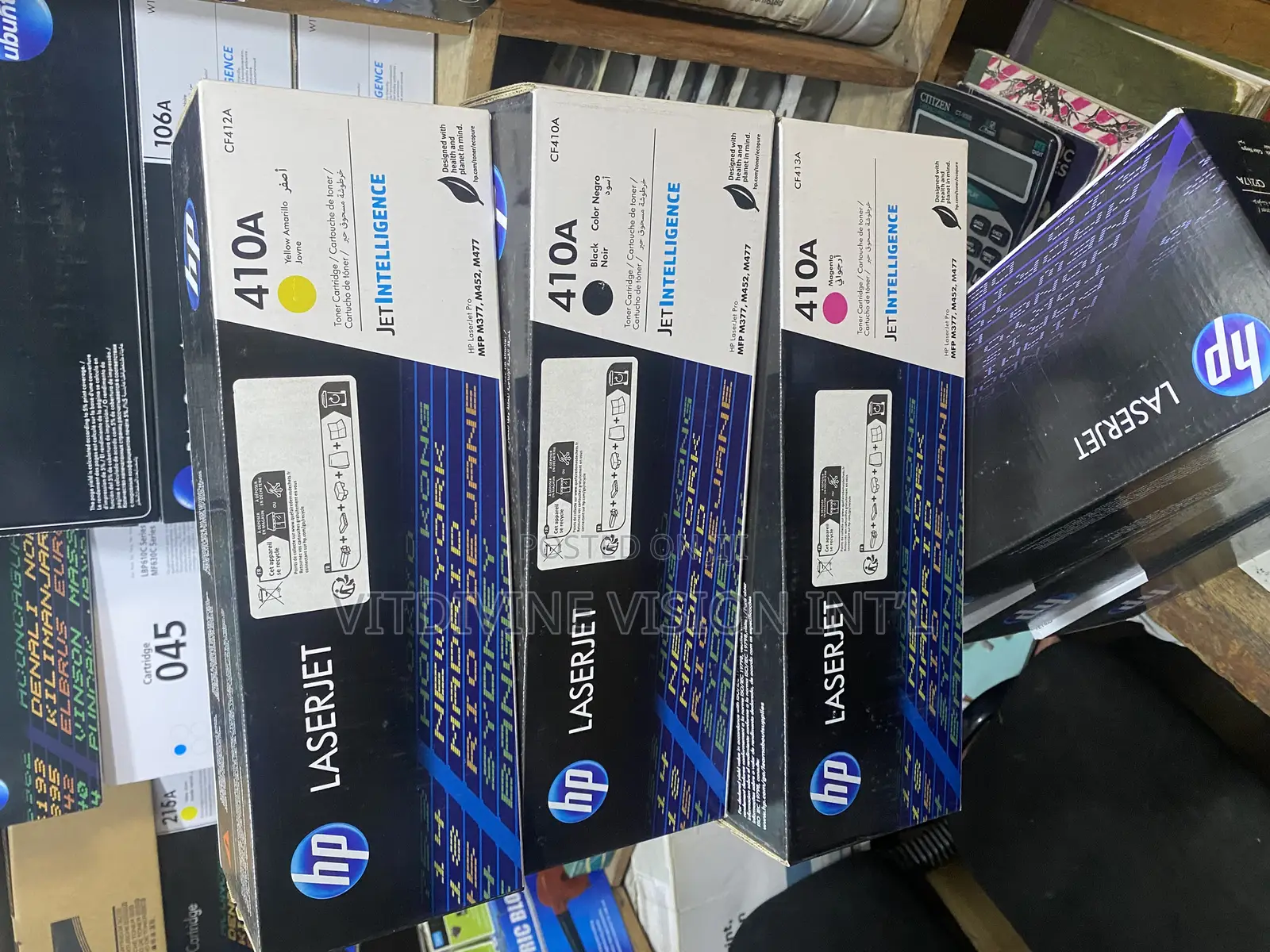 Hp 410a Black ,Cyan,Yellow,Magenta Toner Cartridge