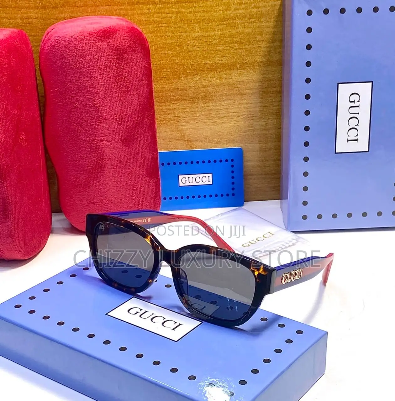 Gucci Quality Luxury Men Sunglasses