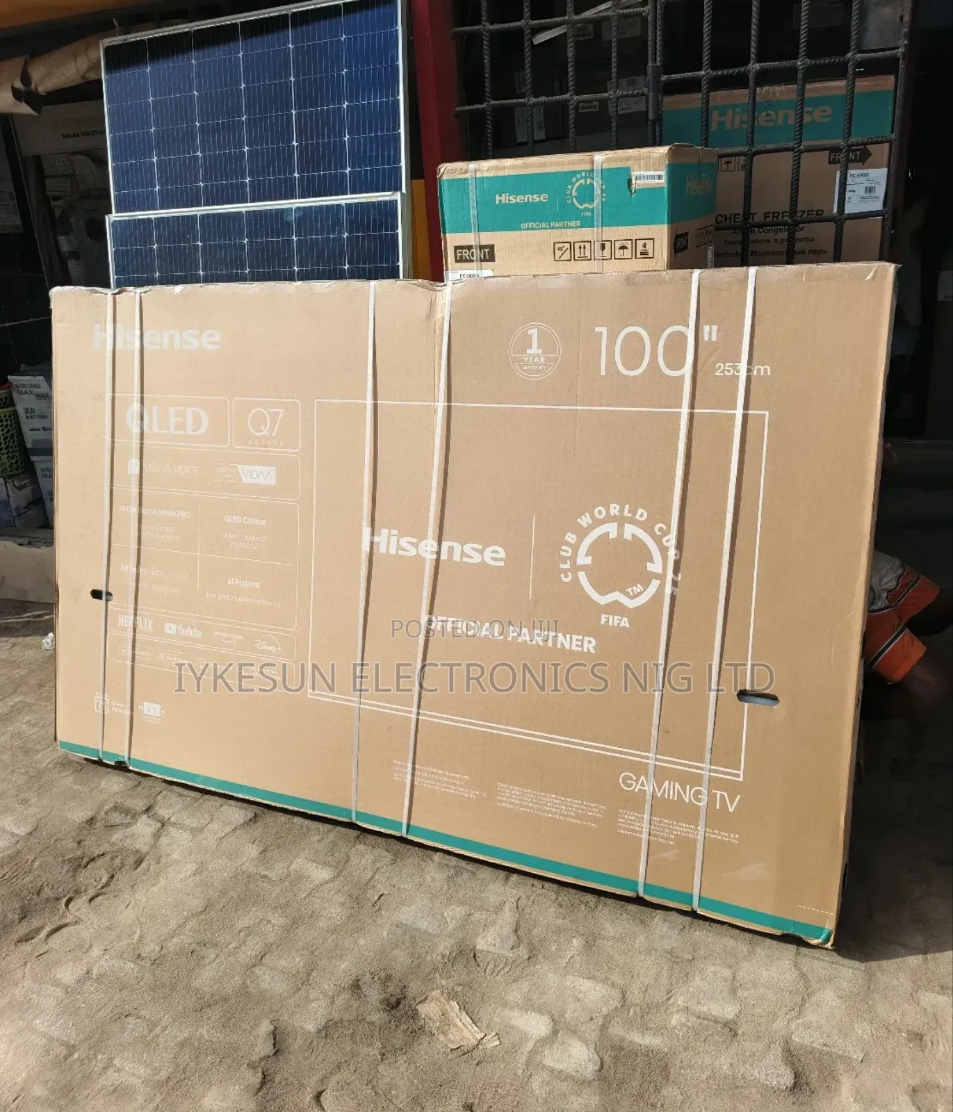 Original Hisense 100" Qled Q7 Smart 4uhd Netflix Youtube Bluetooth Etc