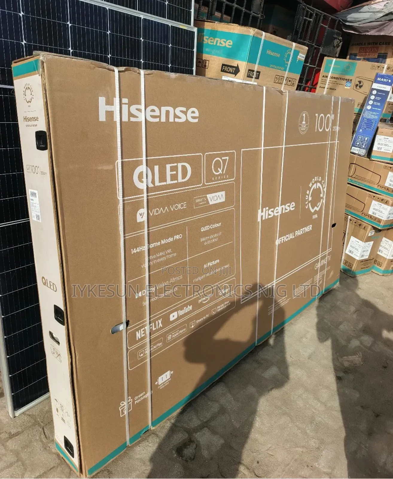Original Hisense 100" Qled Q7 Smart 4uhd Netflix Youtube Bluetooth Etc
