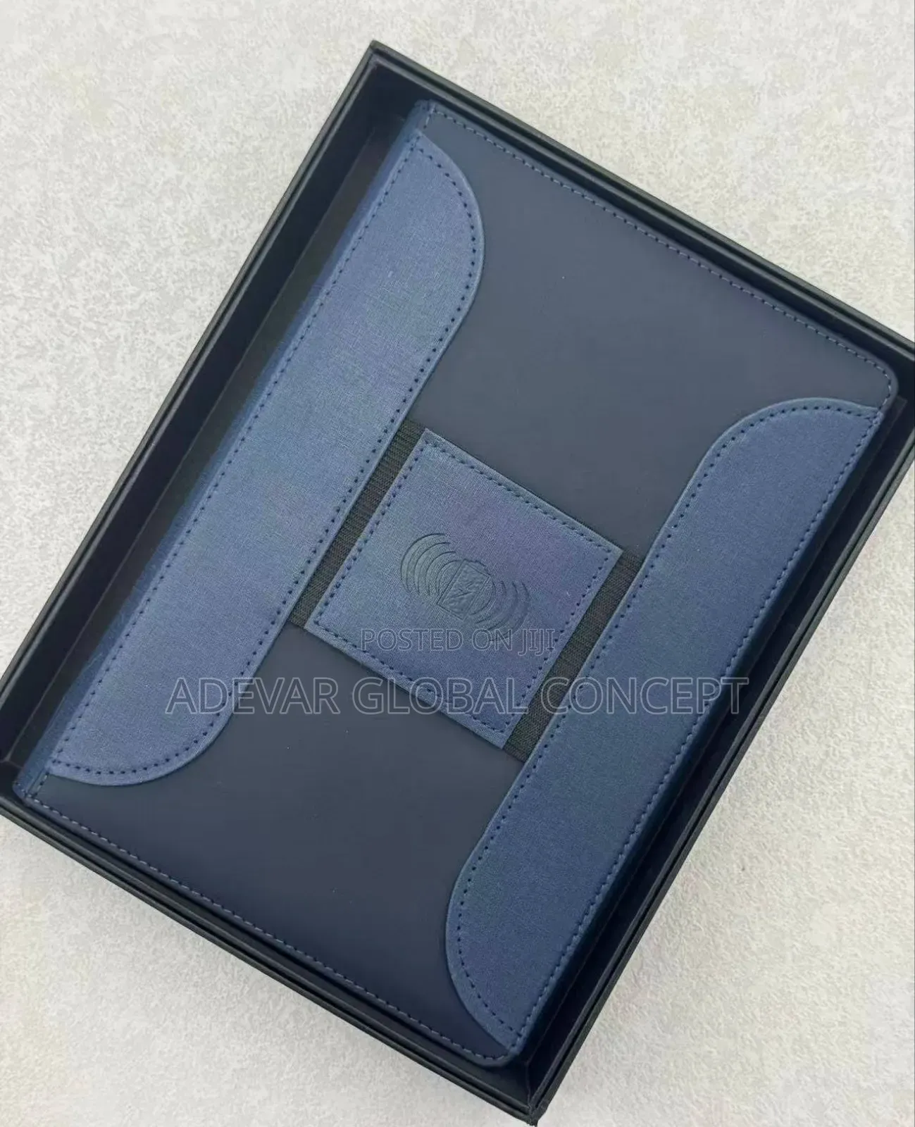 A5 Wireless Charging Business Folder Notebook Corporate Gift for Men