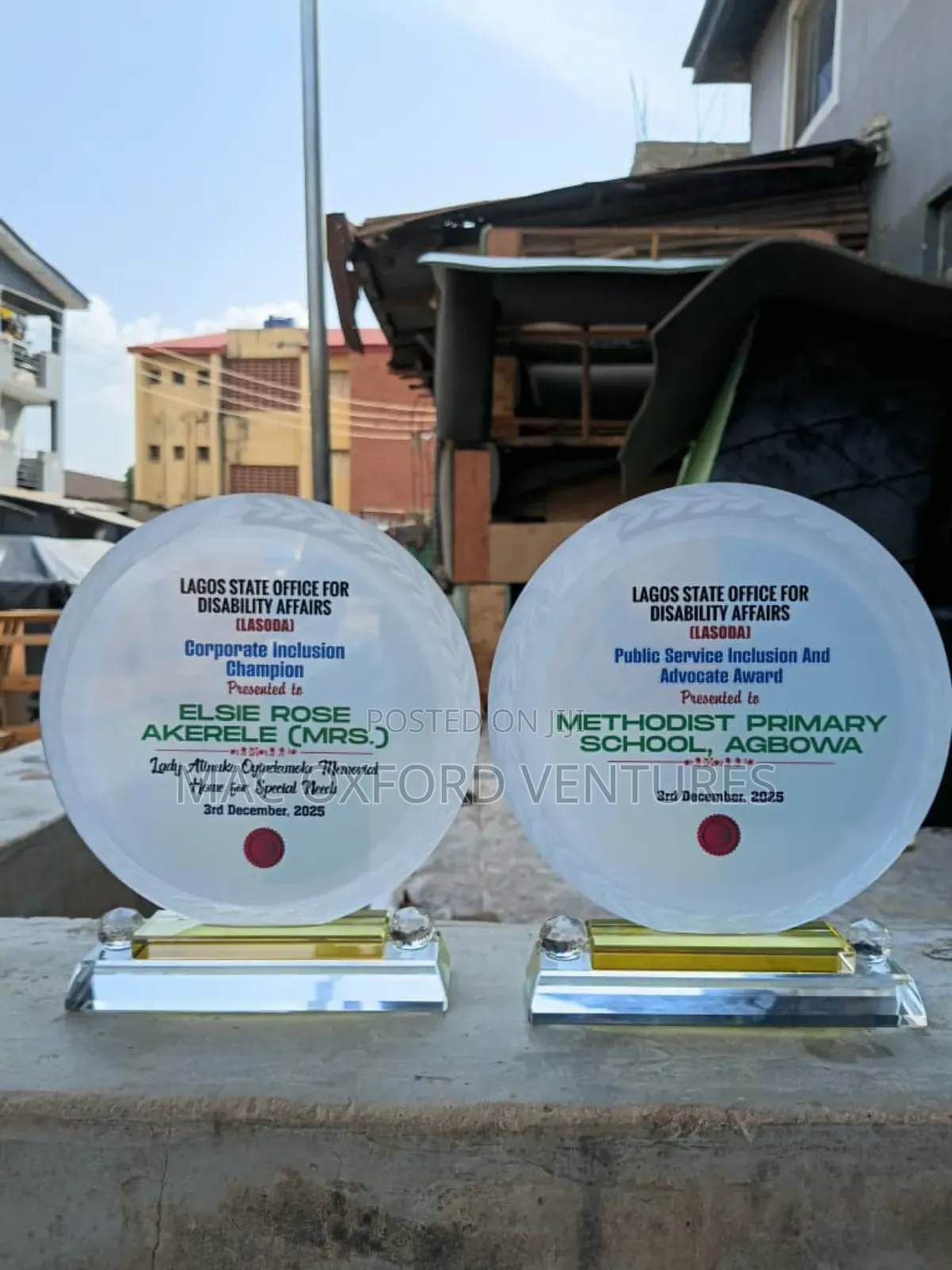Crystal Glass Award