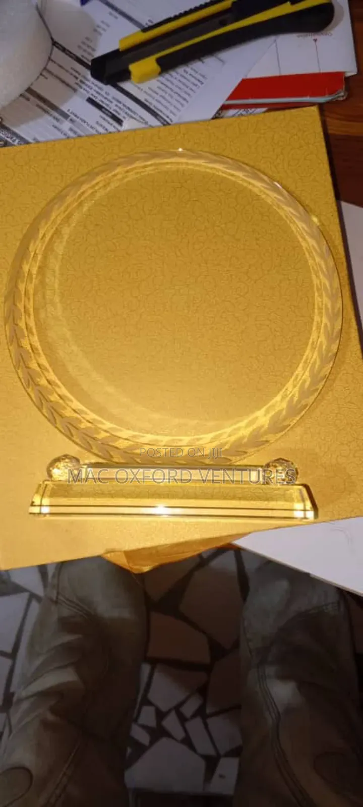 Crystal Glass Award