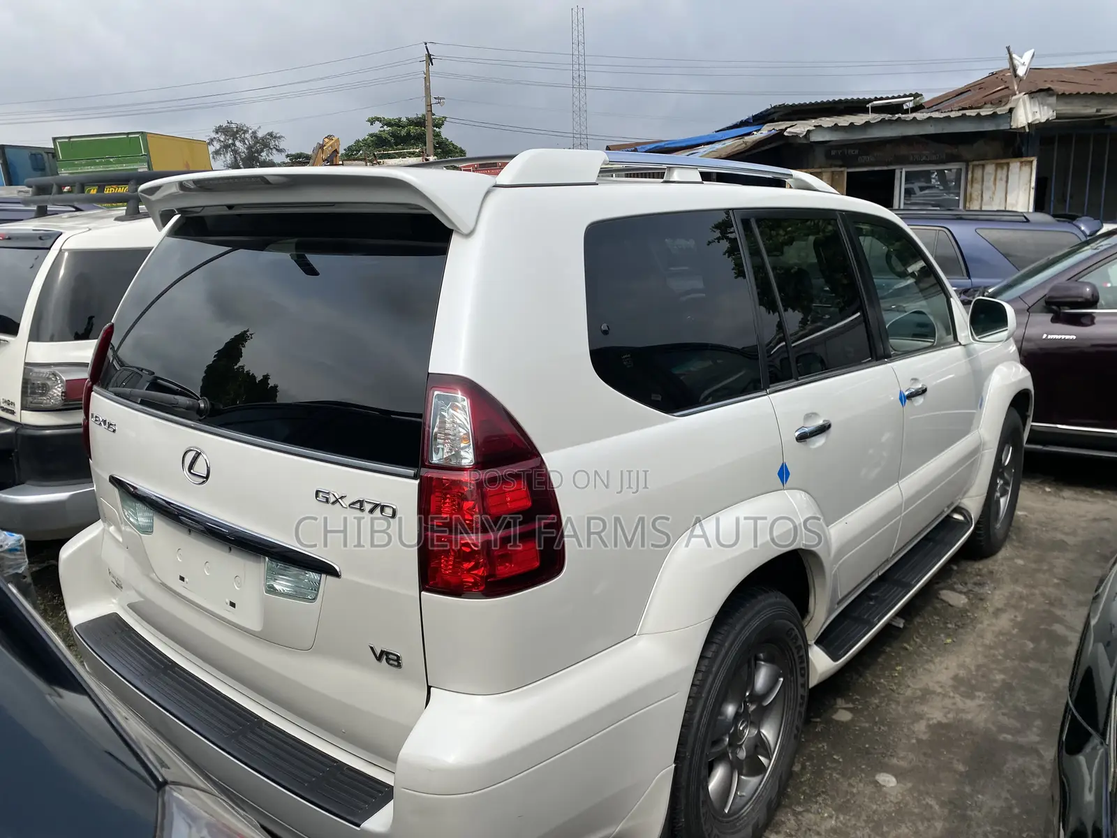 Lexus GX 470 Sport Utility 2008 White
