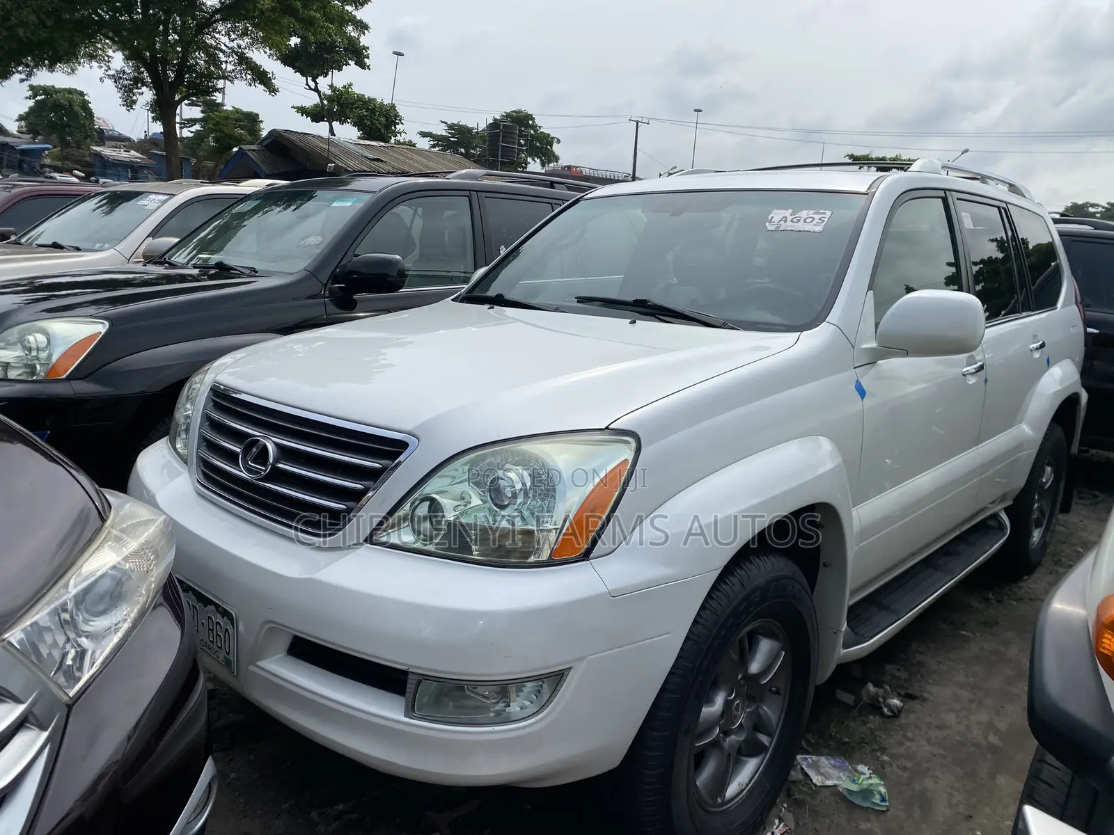 Lexus GX 470 Sport Utility 2008 White