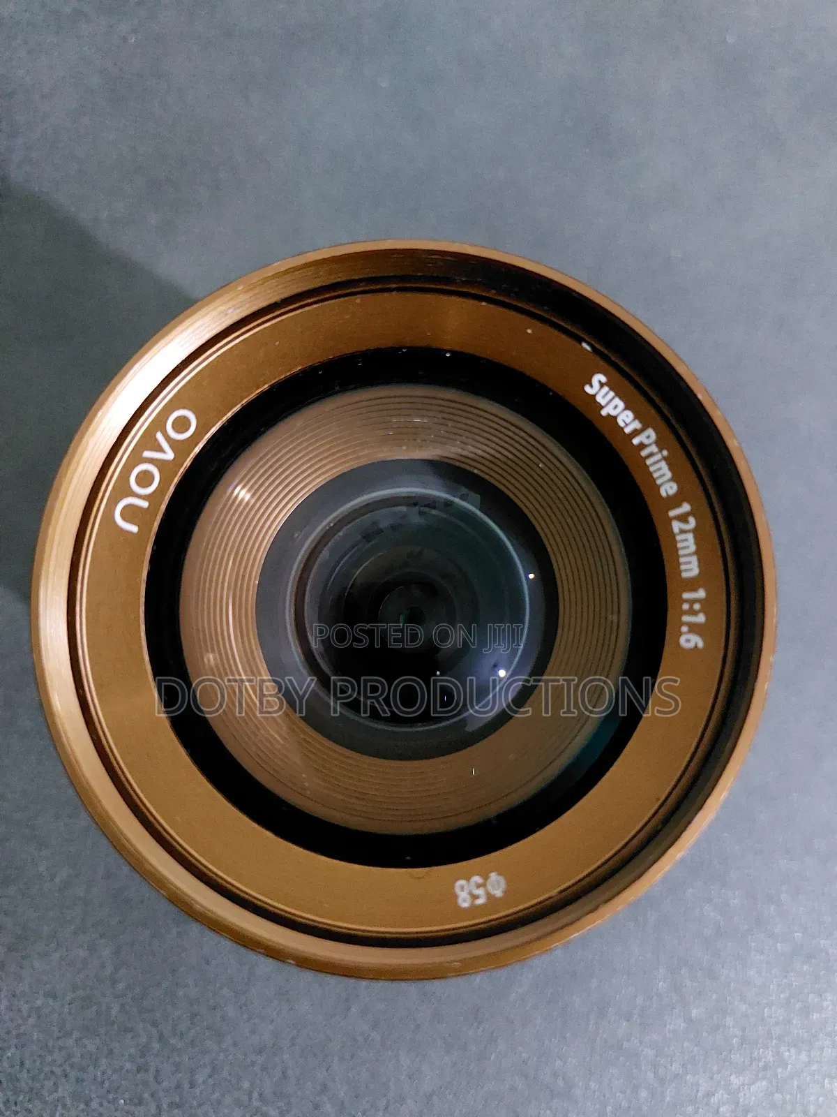 Novo Superprime 12mm F1.6 M43 Cine Lens
