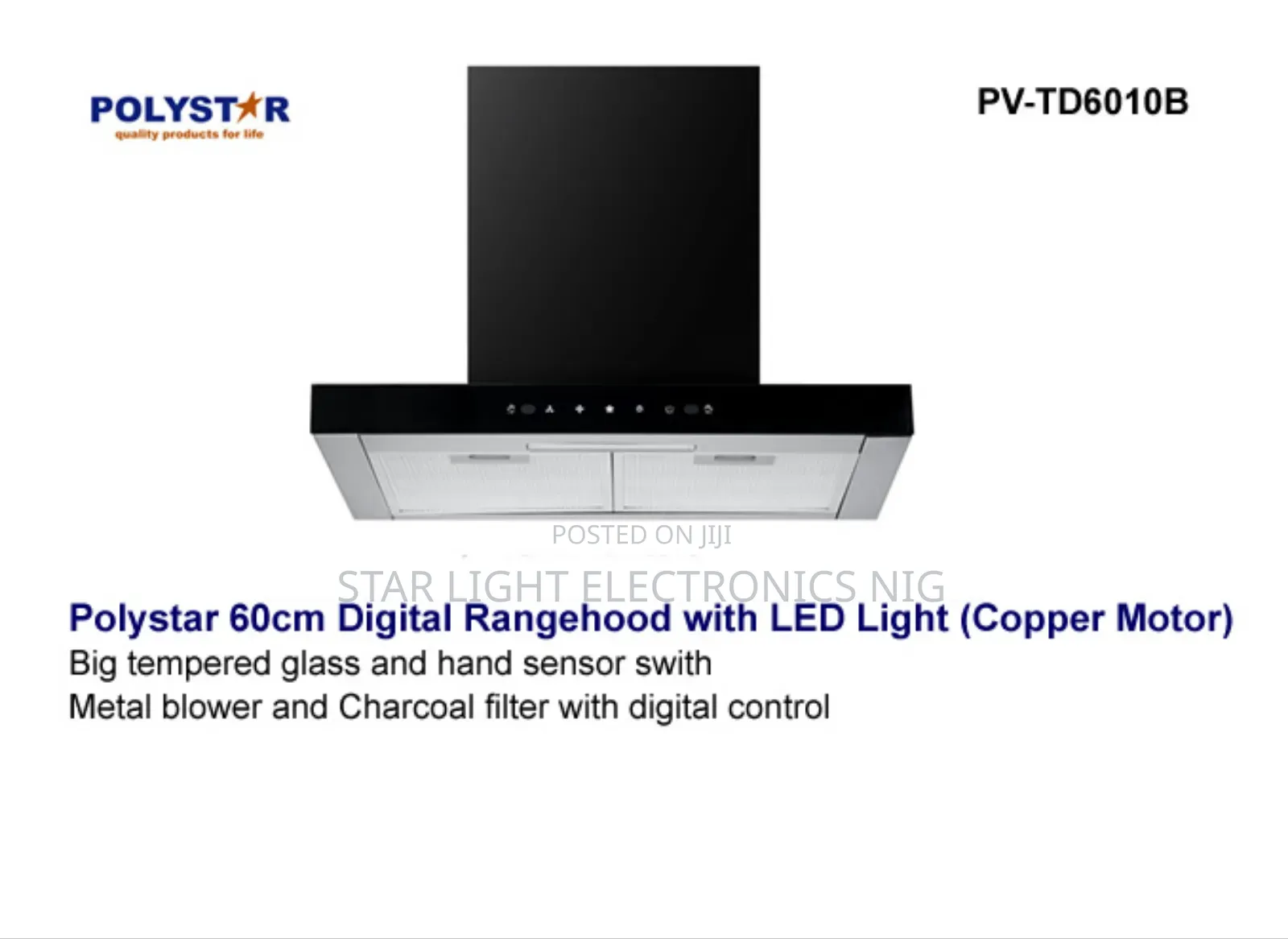 Range Hood Digital 60cm