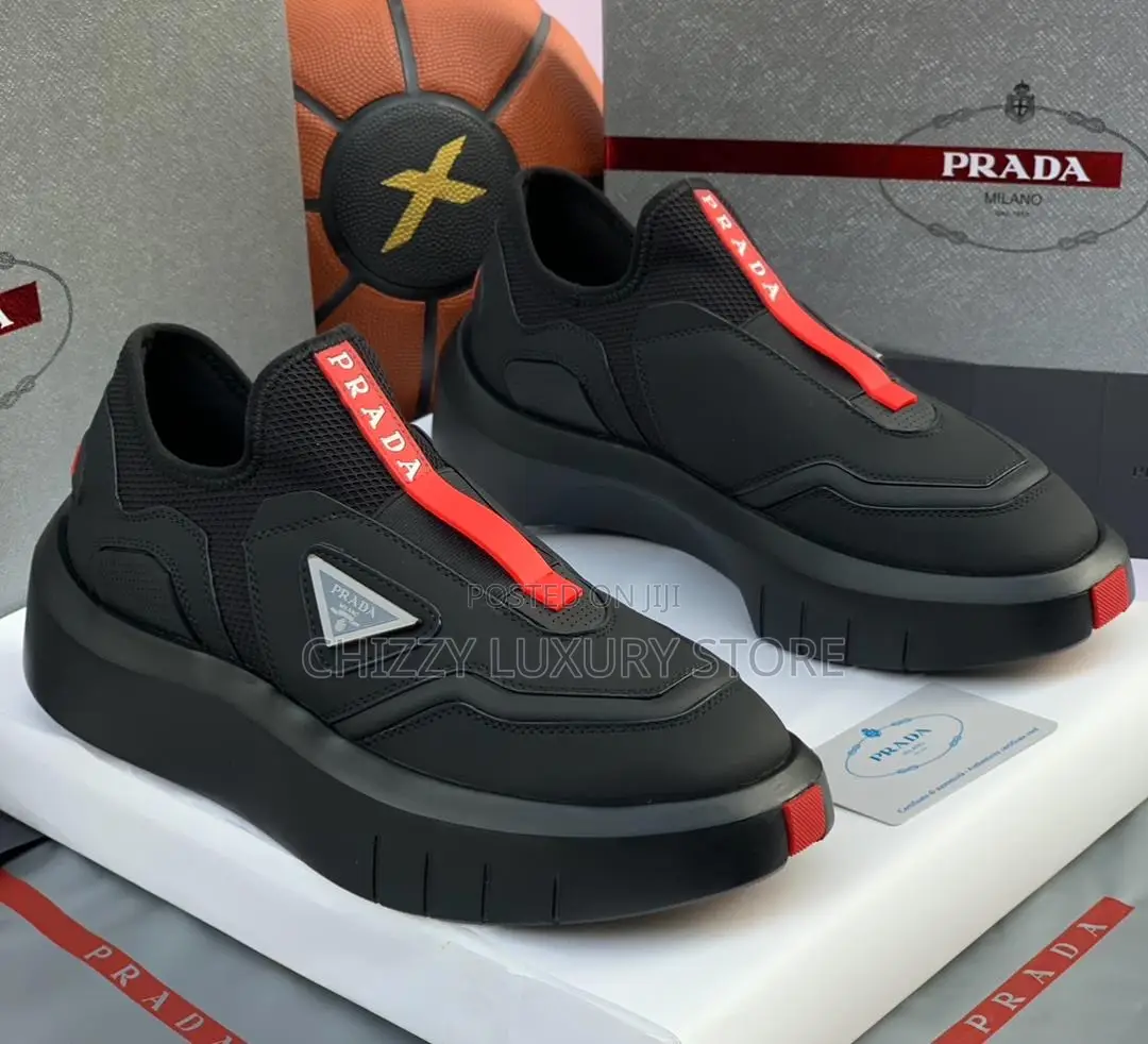Prada Quality Luxury Men Sneakers