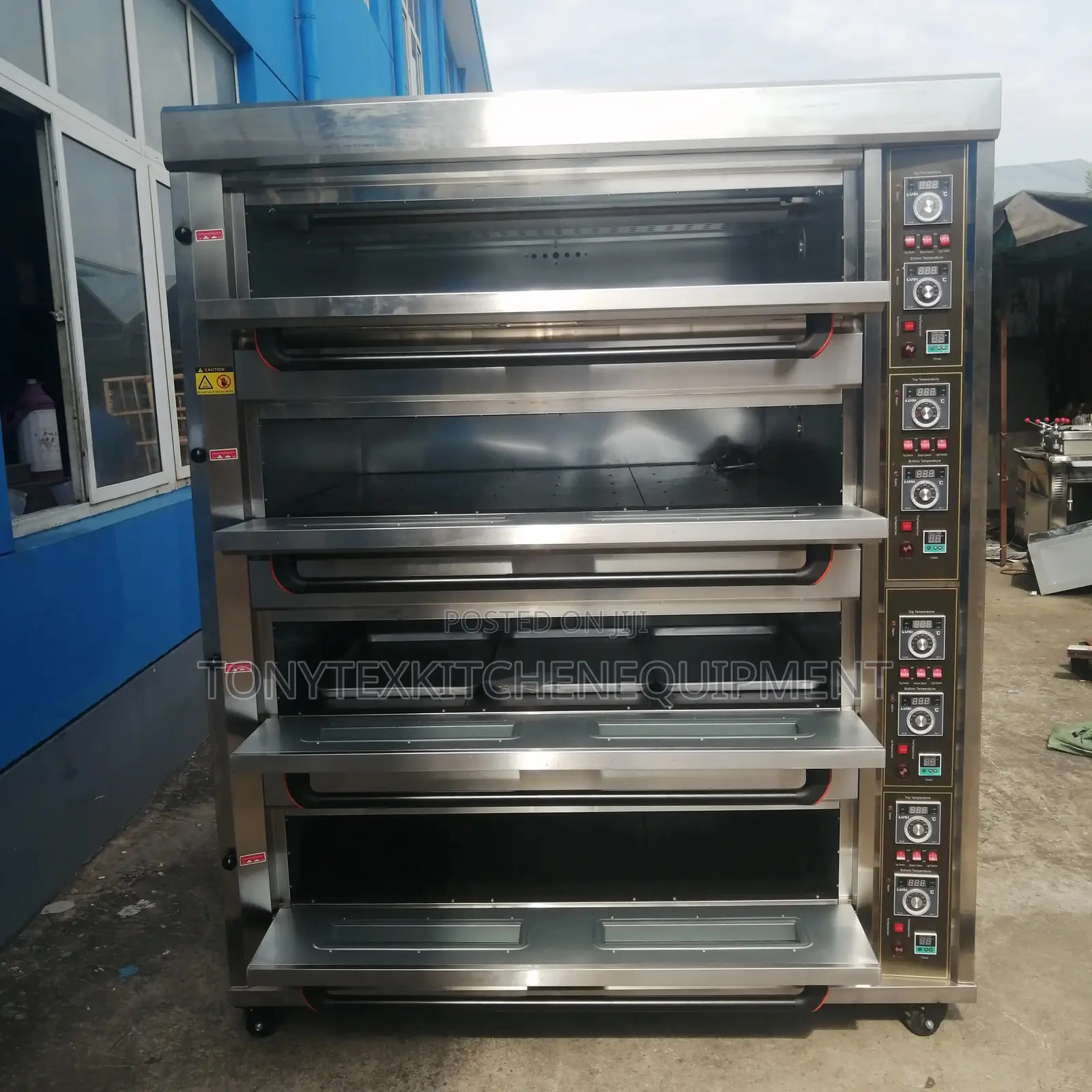 Commercial Bakery Gas Oven 16 Trays