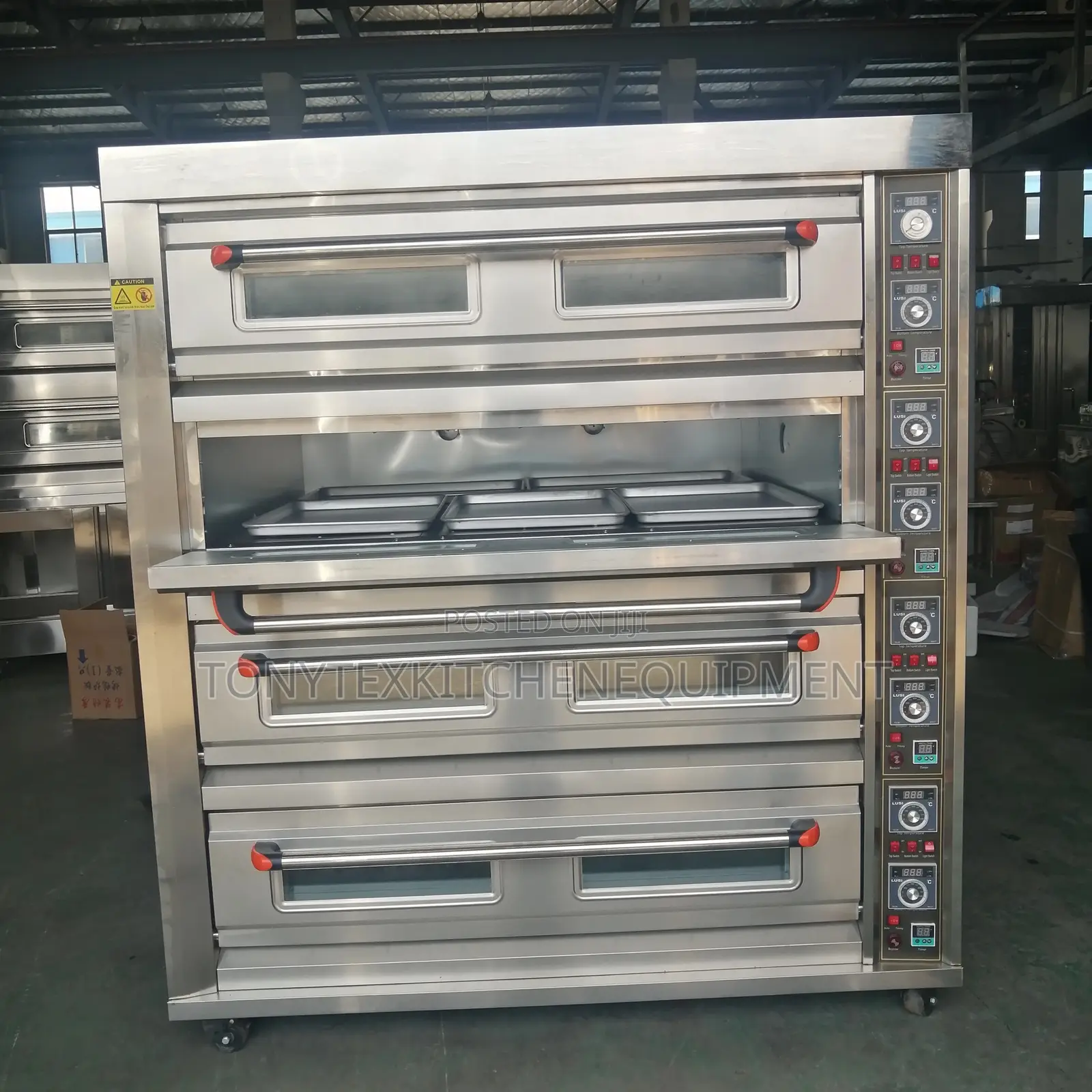 Commercial Bakery Gas Oven 16 Trays