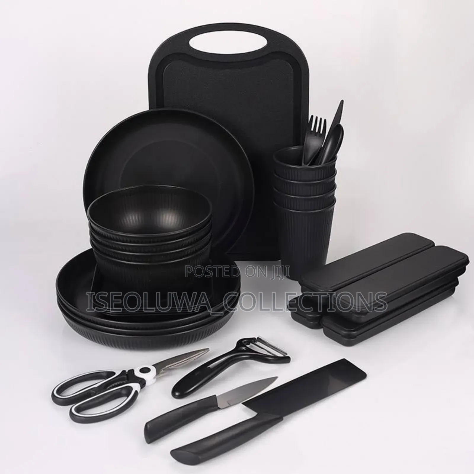 37pcs/Set Healthy Eco-Friendly Thickened Dinnerwares/Serving Set