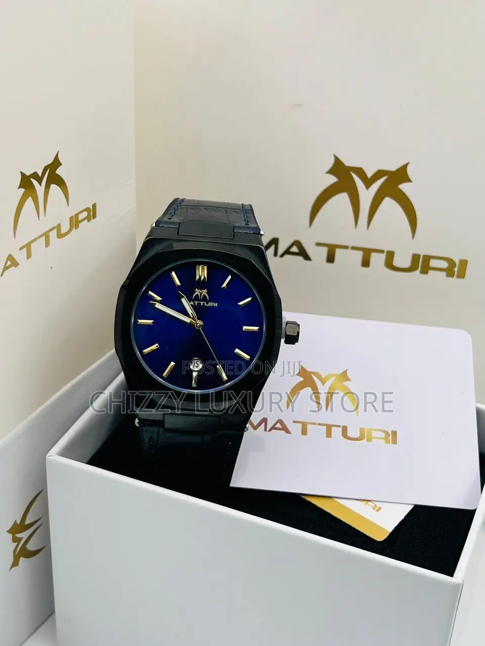 Matturi Quality Men Chain Strap Wristwatch