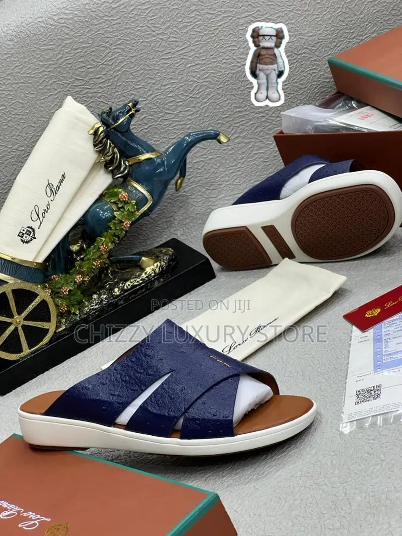 Loro Piana Quality Luxury Men Slip-On