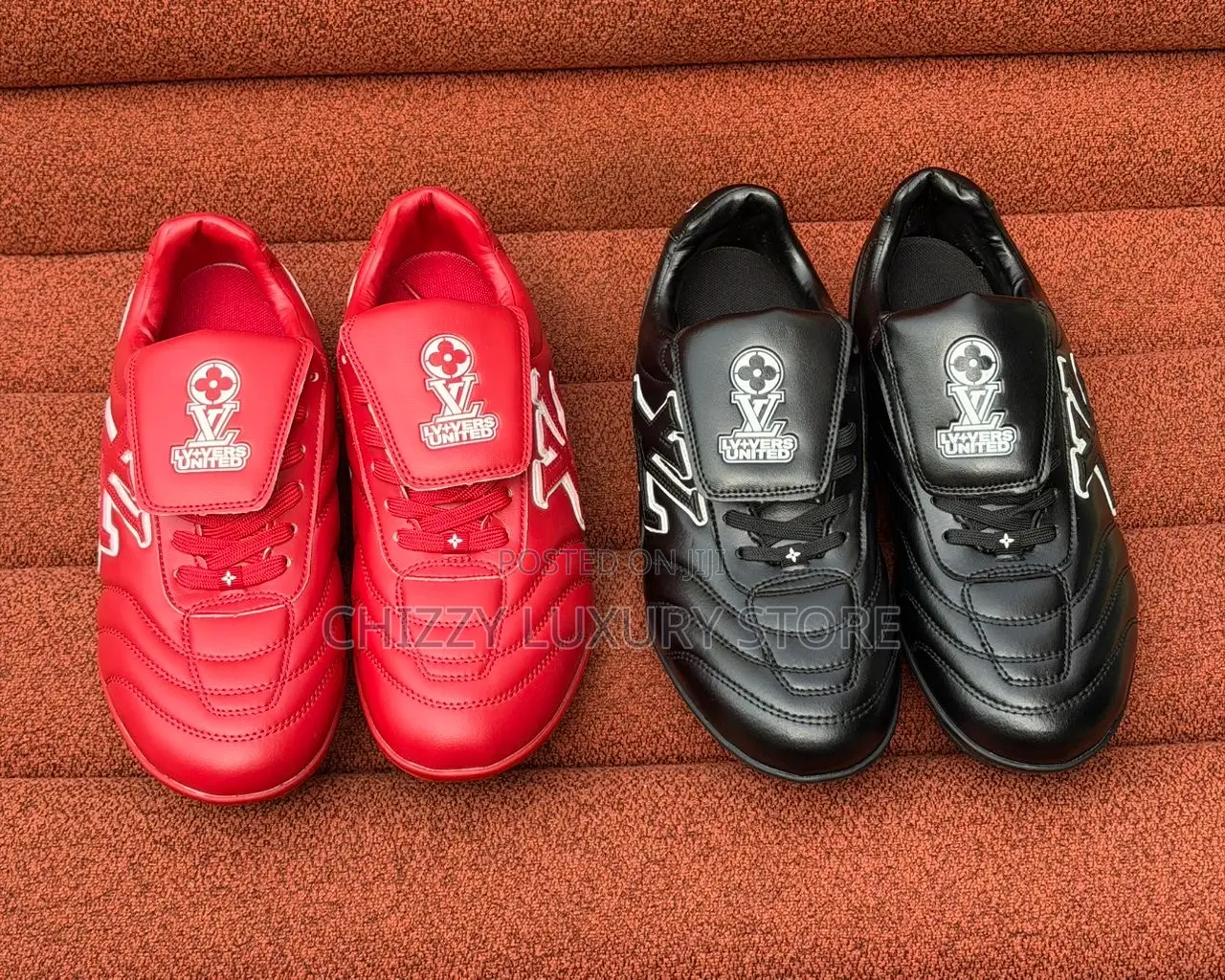 Louis Vuitton Quality Luxury Men Footprint Sneakers