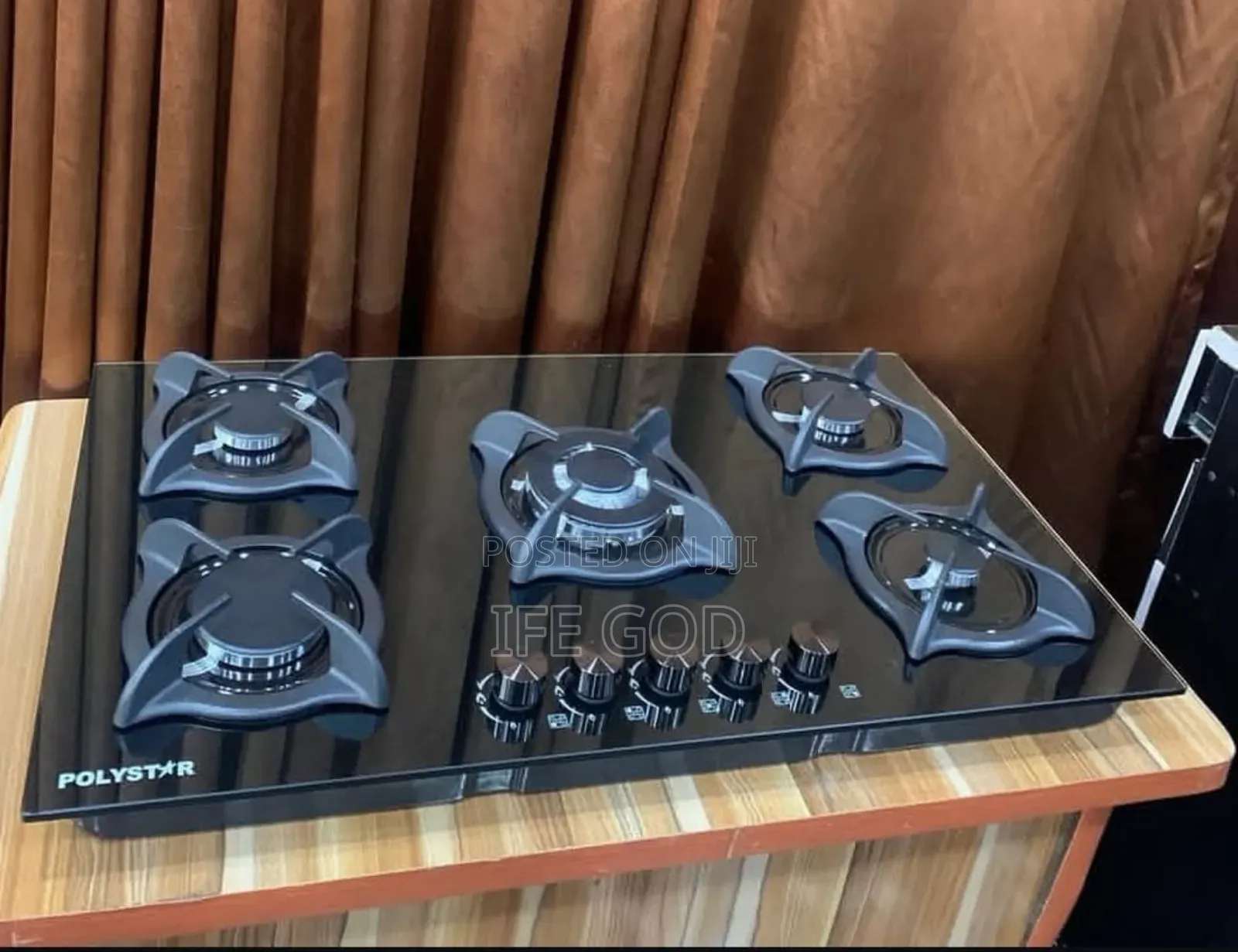 Original Polystar Built-in Luxury 5 Burners Gas Cooker Hob 60x90cm