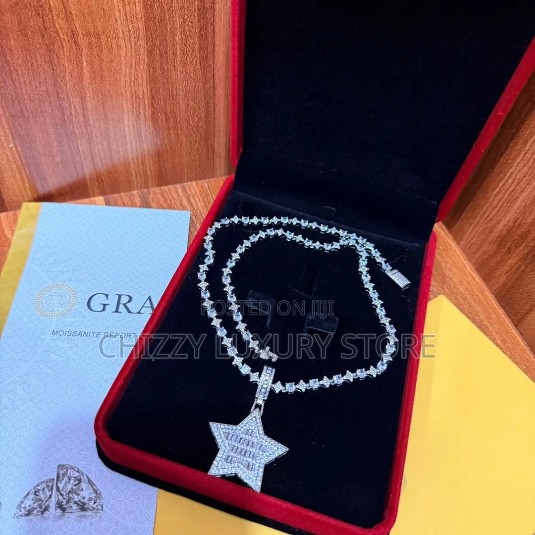 VVS Moissanite Quality Luxury Iced Neck Chain and Pendant