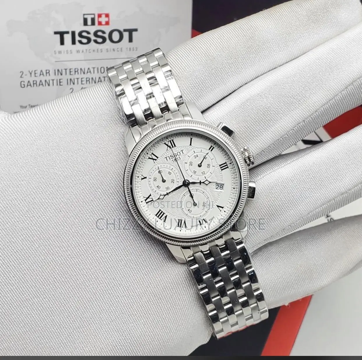 Tissot Quality Luxury Ladies Automatic Engine Wristwatch.