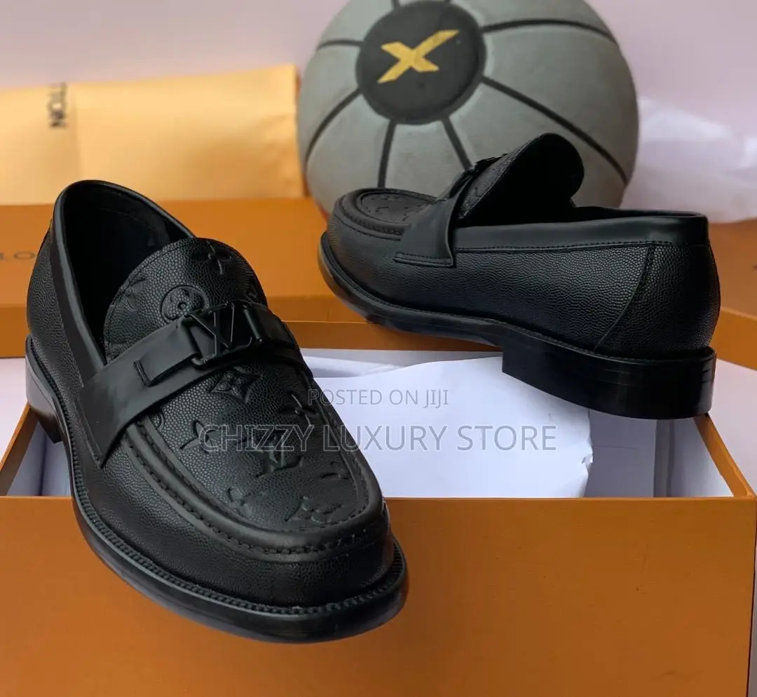 Louis Vuitton Quality Luxury Men Genuine Leather Shoe