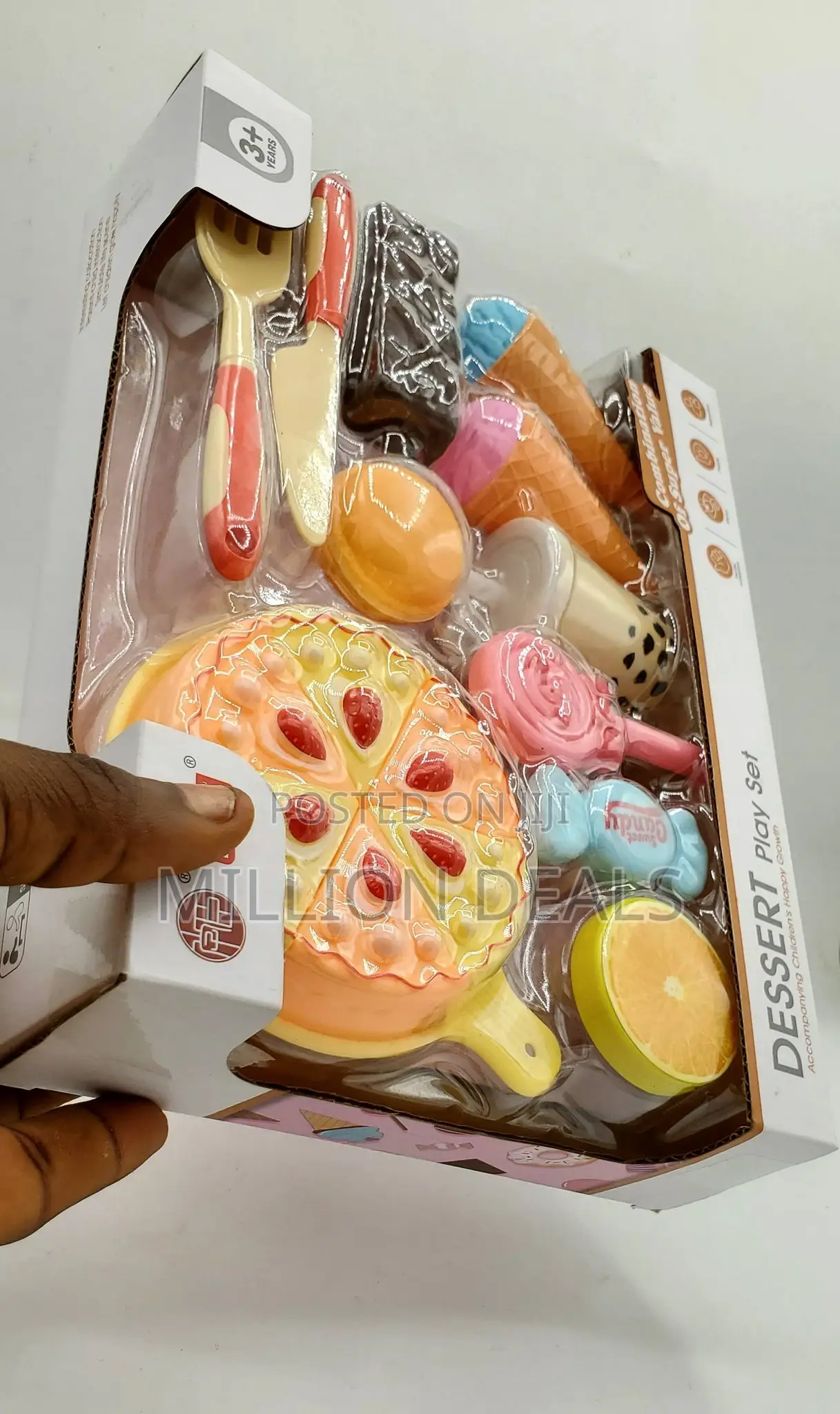 Dessert Play Set Kids Toy Ages 3+