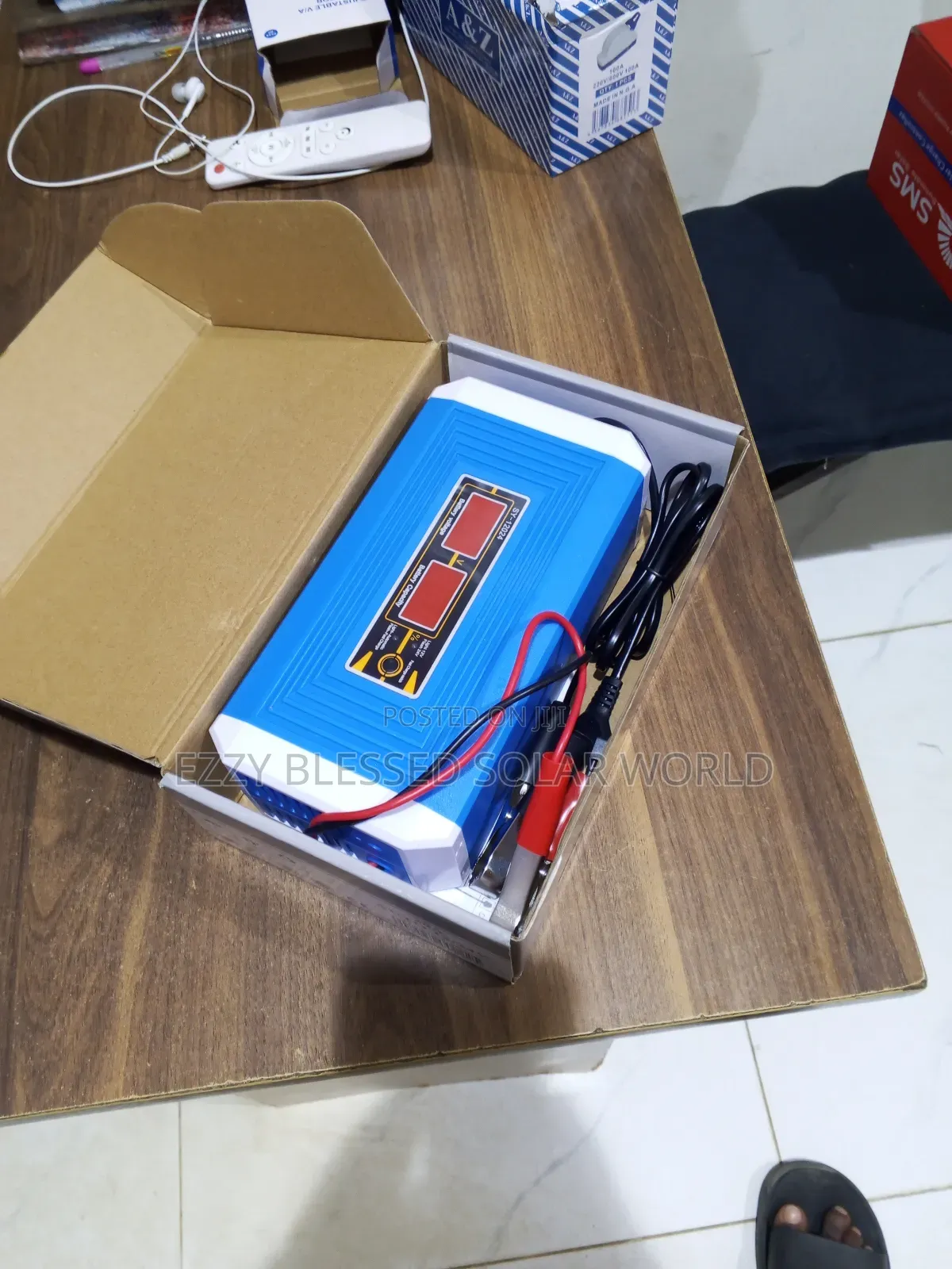 20a 12/24v Auto Battery Charger