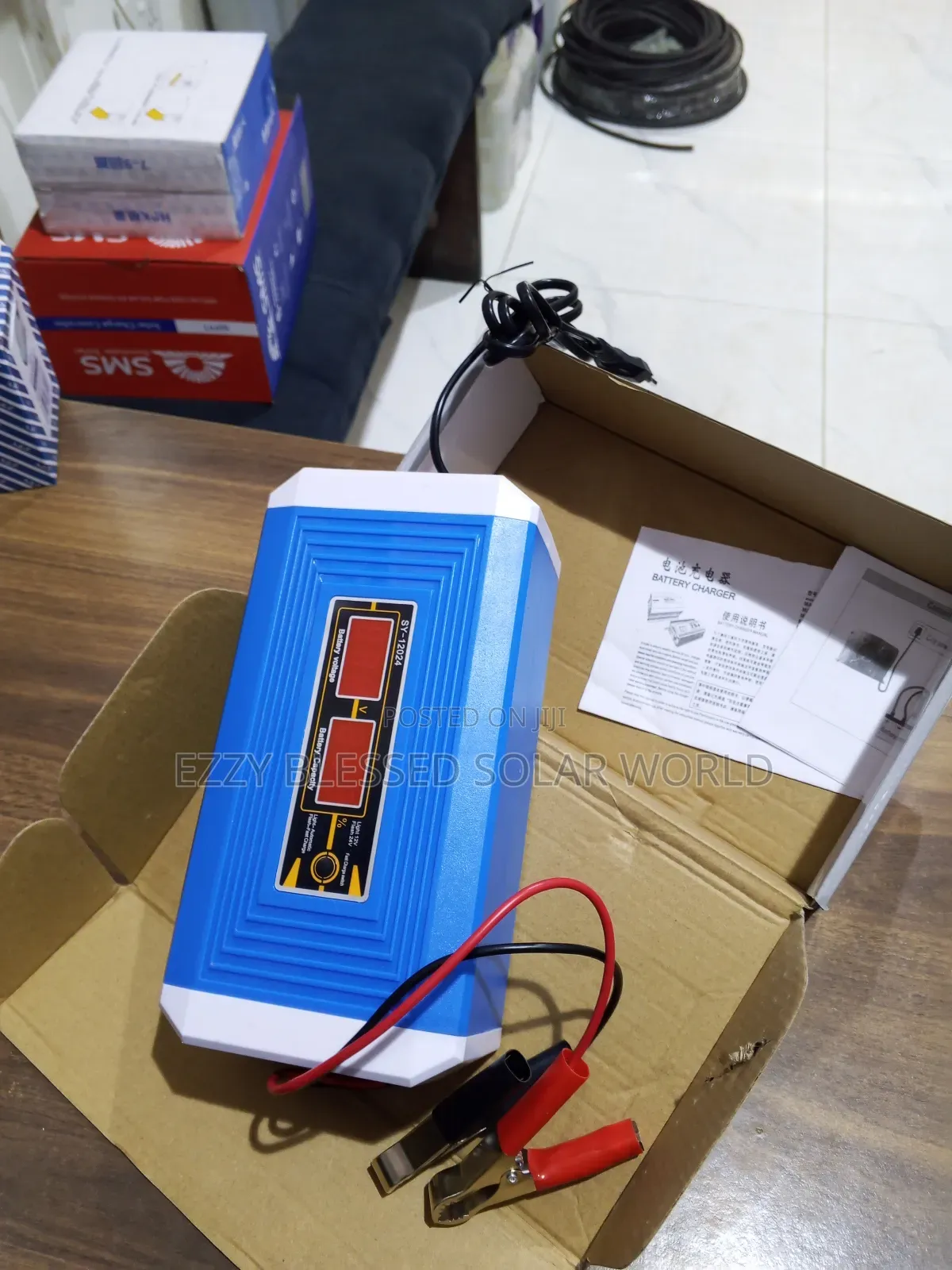 20a 12/24v Auto Battery Charger