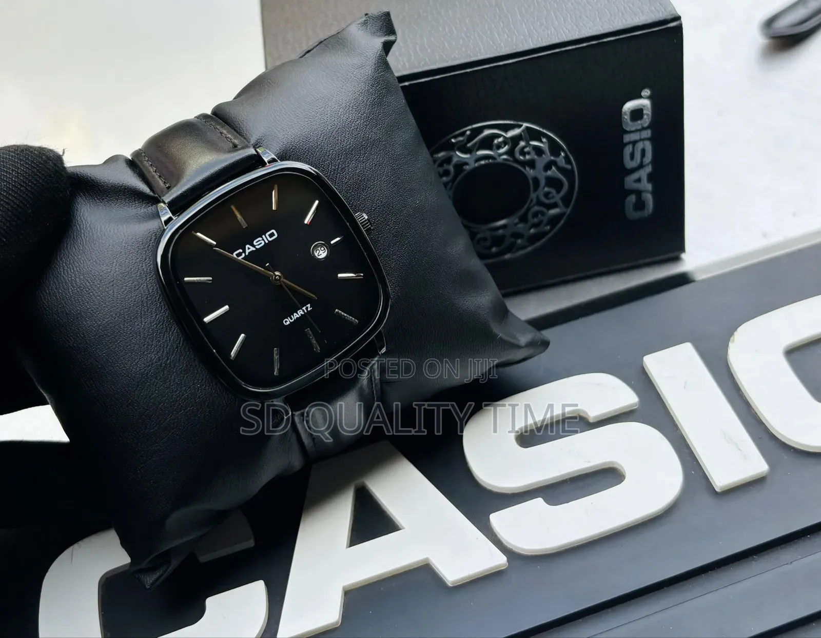 Casio Leather Watch