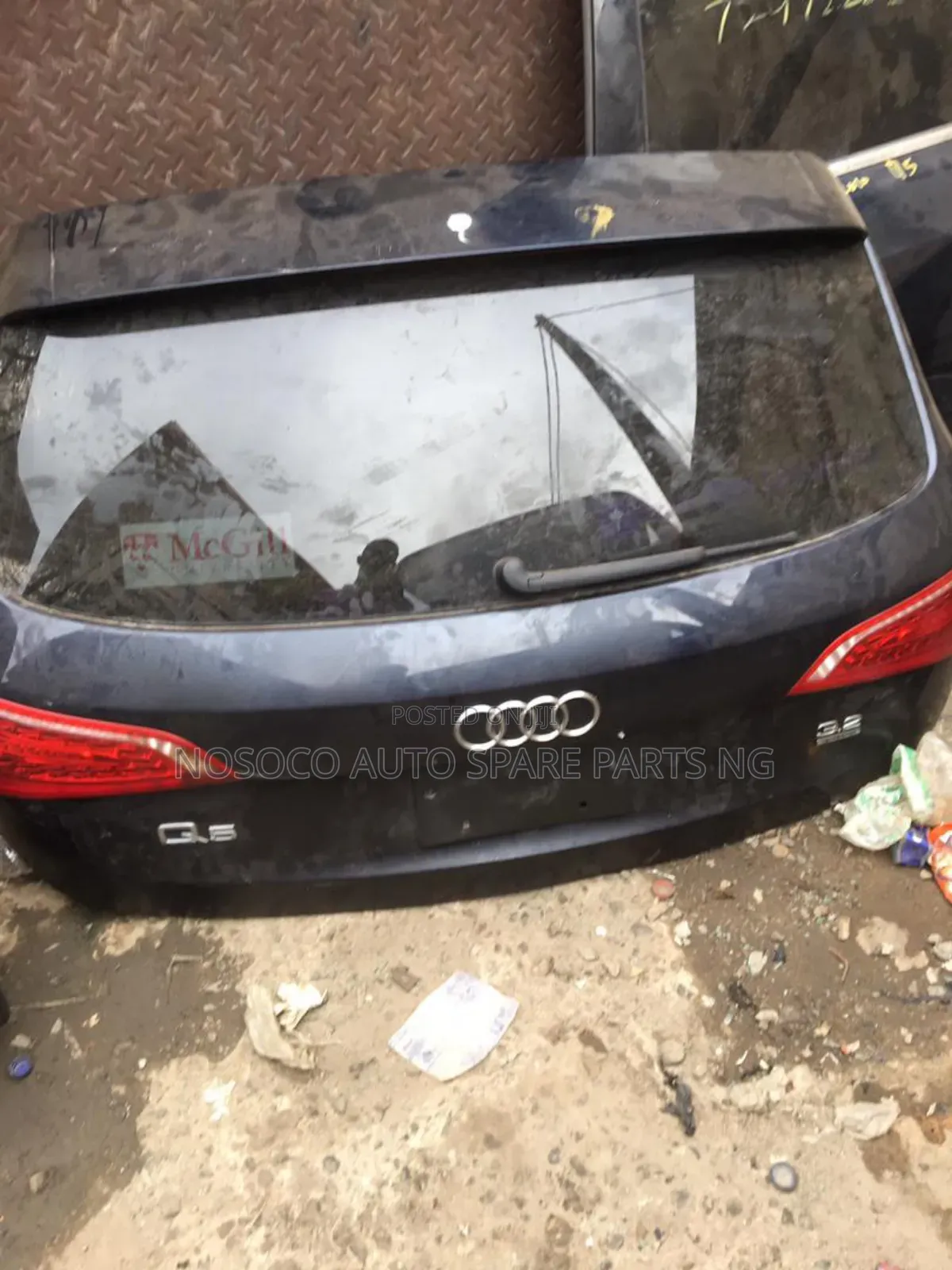 Back Boot Audi Q5 2010