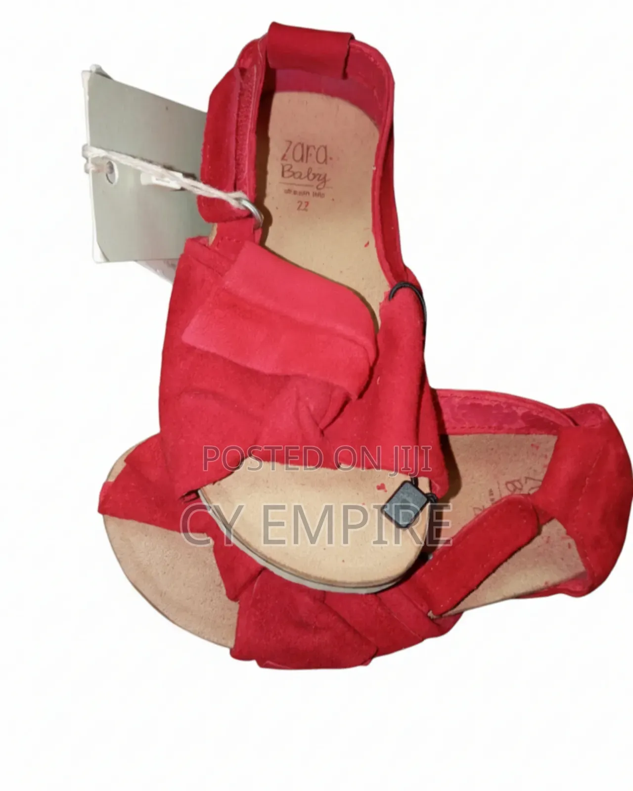 Zara Baby Girl Suede Sandals