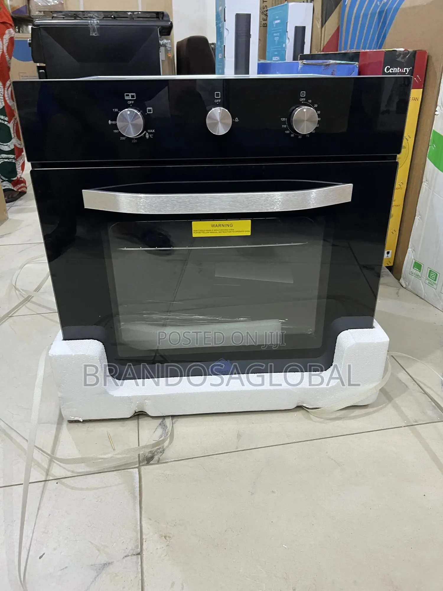 Original Homestar 60x60 Built in Oven Hsqmb60-Bk