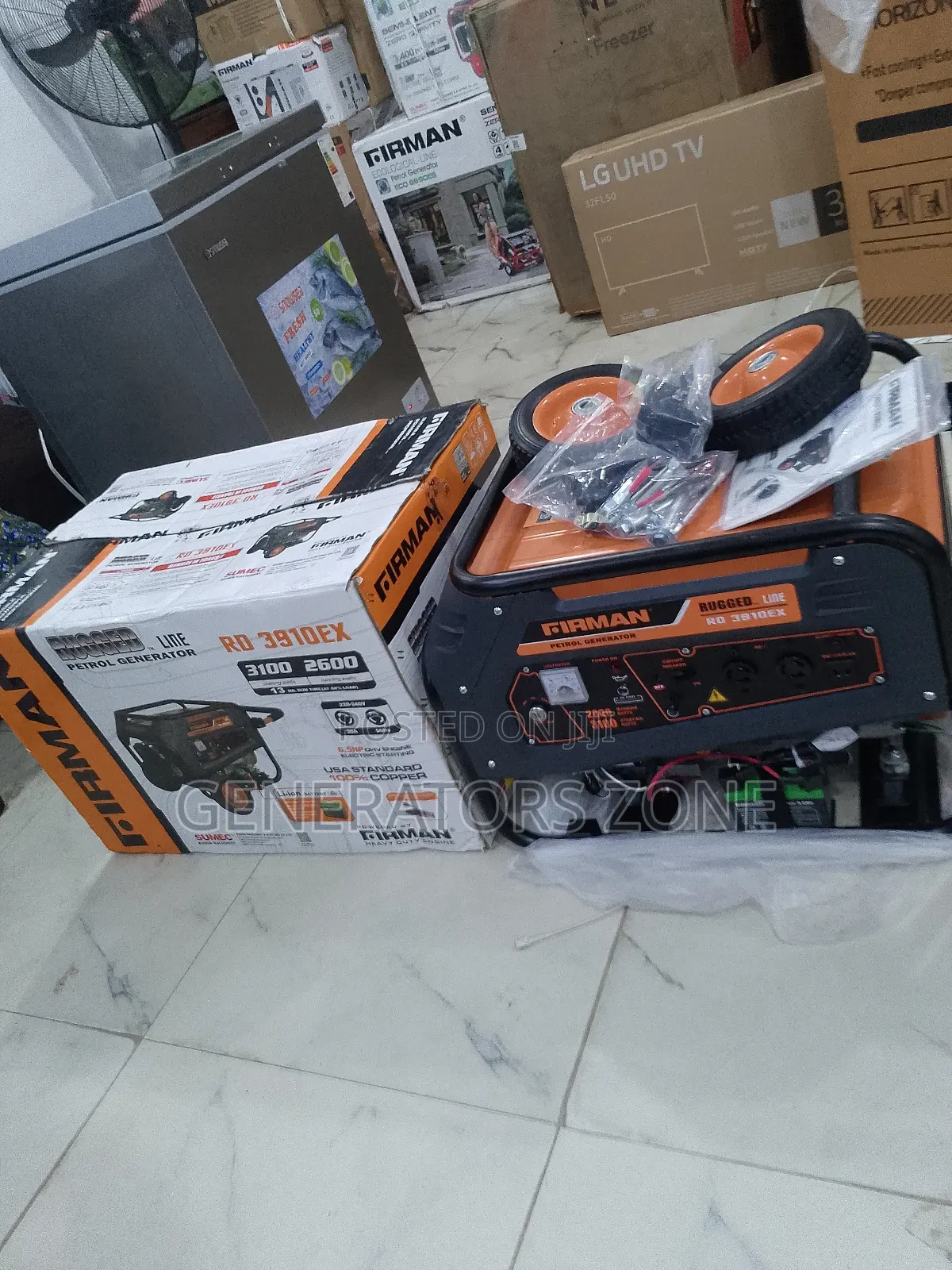 Power Generator Sumec Firman 3.5kva Rd3910ex