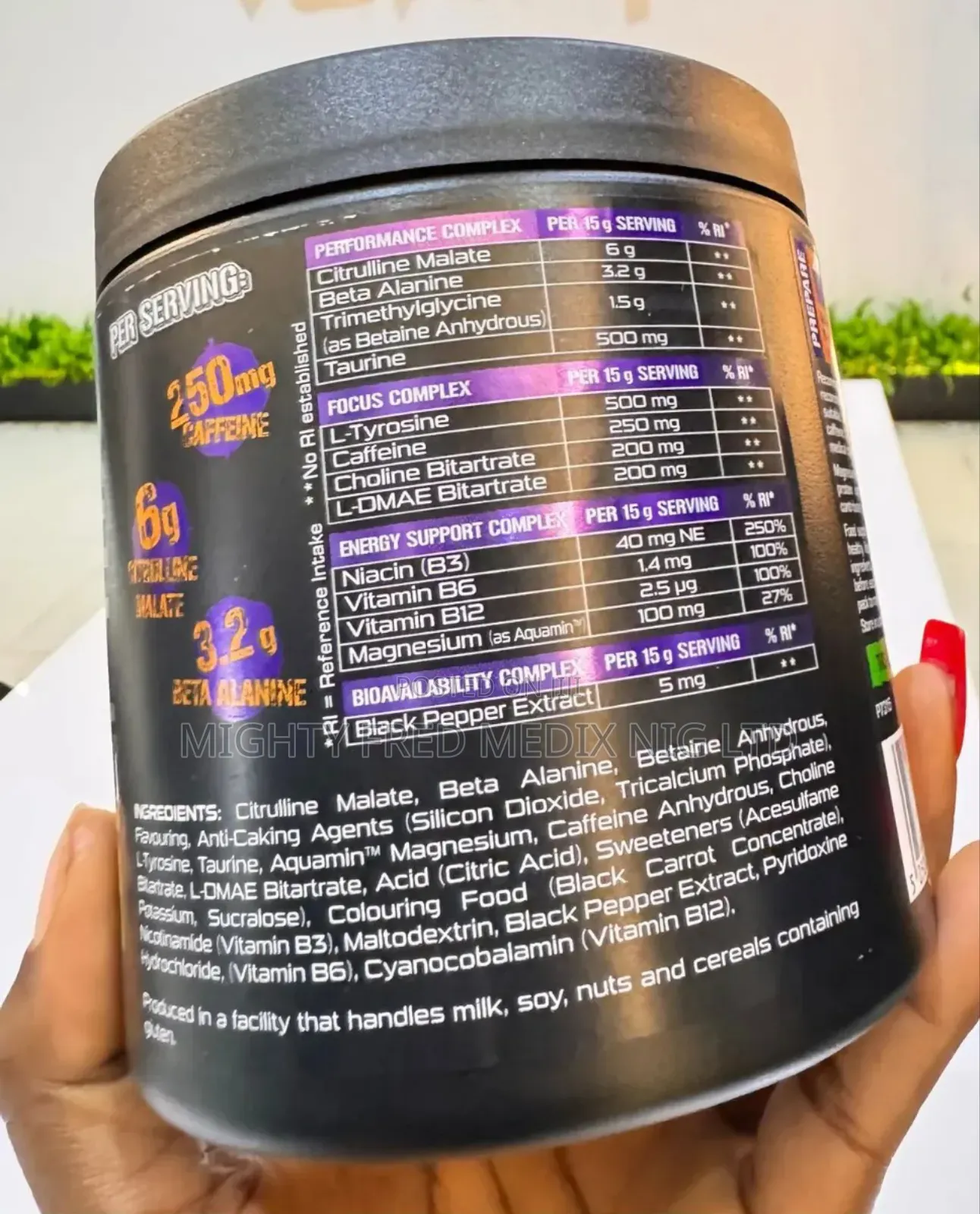 Xplode Pre Workout With Amino Acid 300g