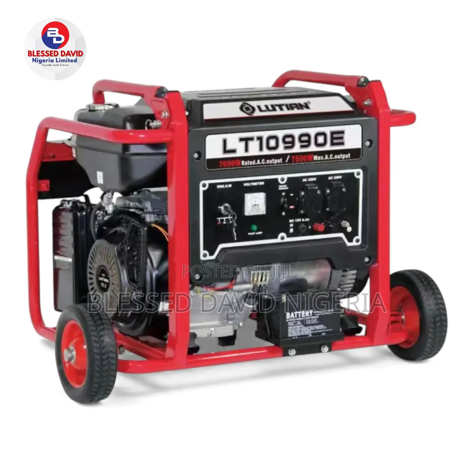 Lutian Lt10990e 8.75kva 7.0kw / 7000w Key Start Generator
