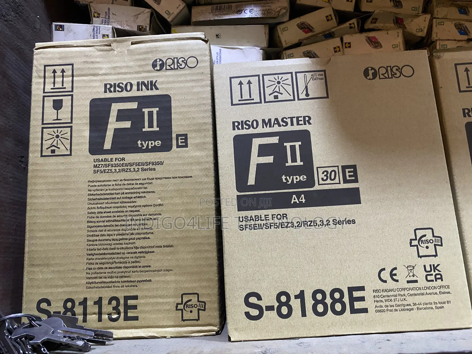 Riso Ink F2 Type With Master Original