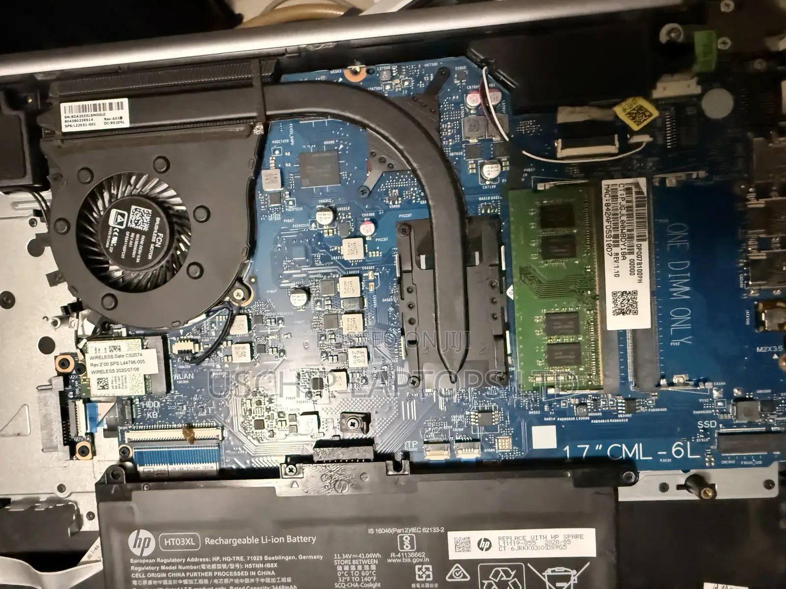 Hp  470 G7 Notebook Motherboard